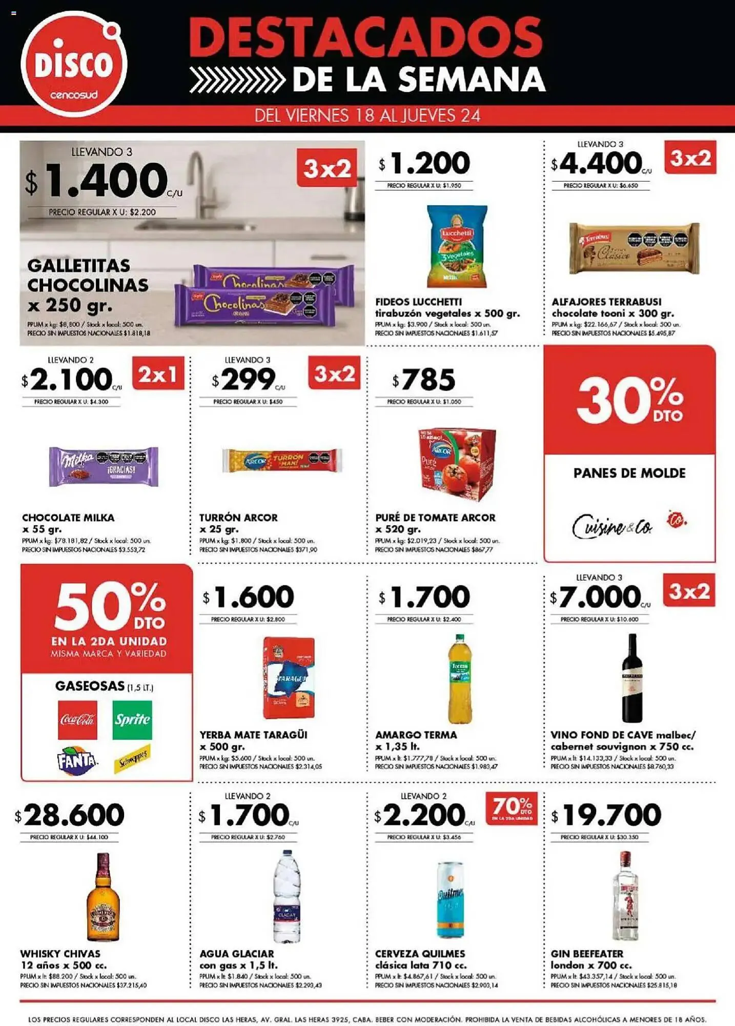 Ofertas de Catálogo Disco 18 de julio al 24 de julio 2025 - Página 1 del catálogo