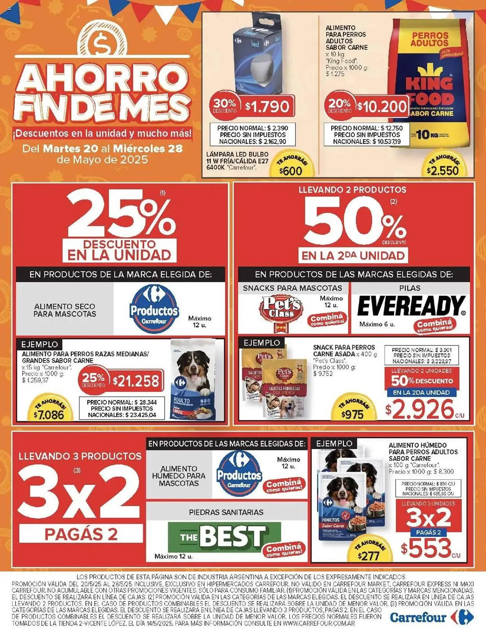 Ofertas de Catálogo Carrefour 20 de mayo al 28 de mayo 2025 - Página 84 del catálogo