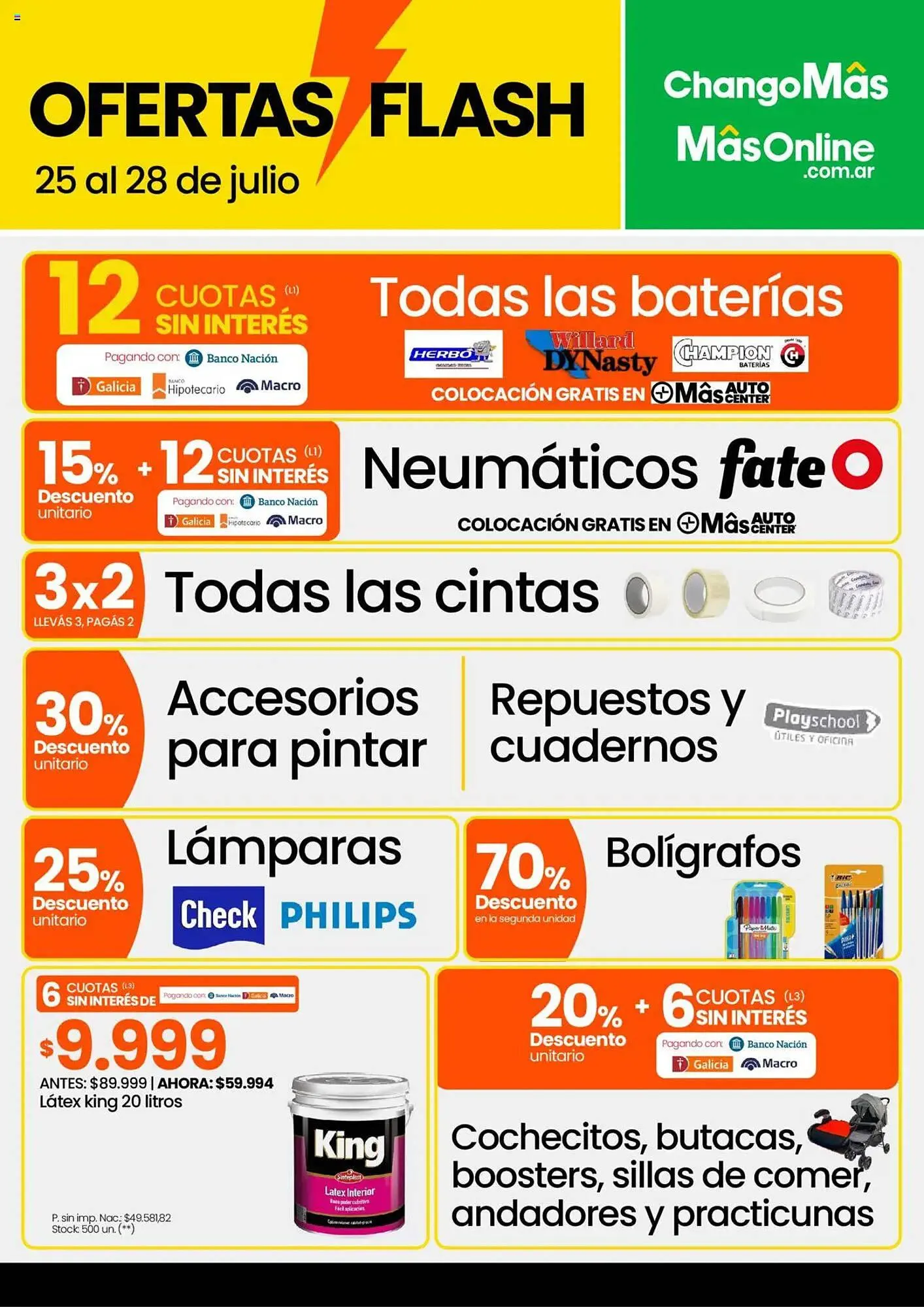 Ofertas de Catálogo Changomas 25 de julio al 28 de julio 2025 - Página 7 del catálogo