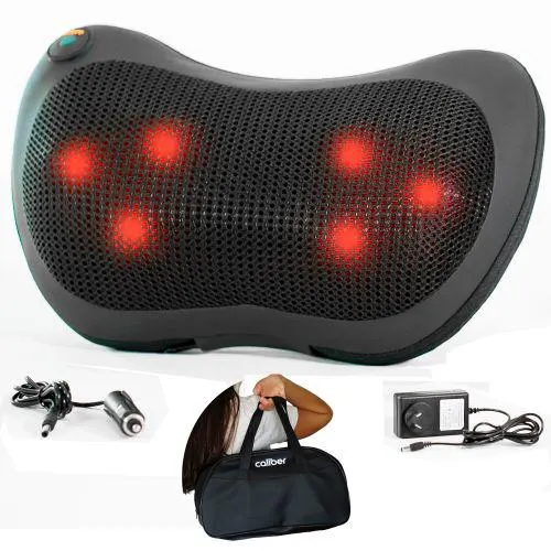 Masajeador Caliber 6 Rodillos Infrarrojos + Bolso Ecocuero