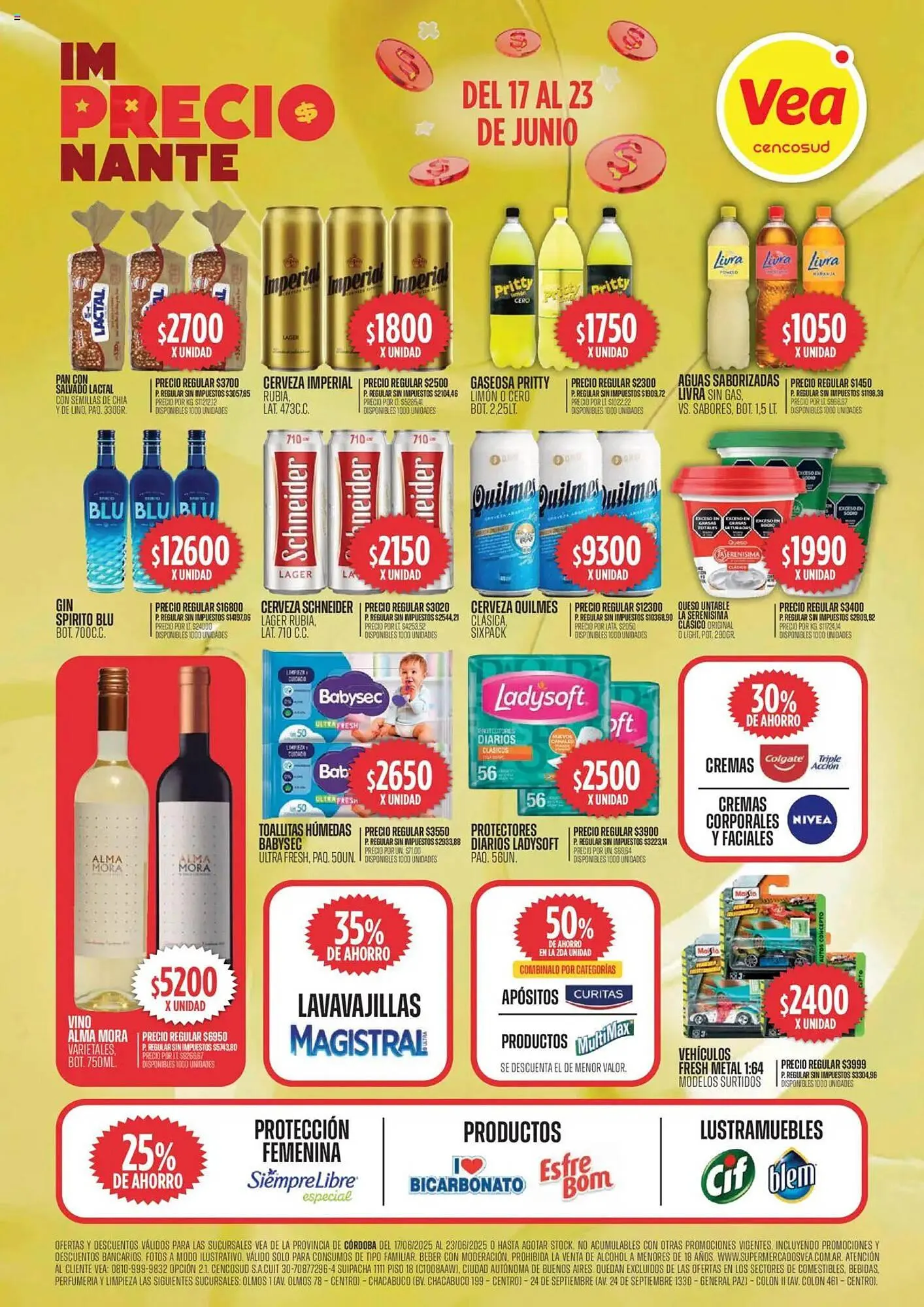 Ofertas de Catálogo Supermercados Vea 17 de junio al 23 de junio 2025 - Página 6 del catálogo