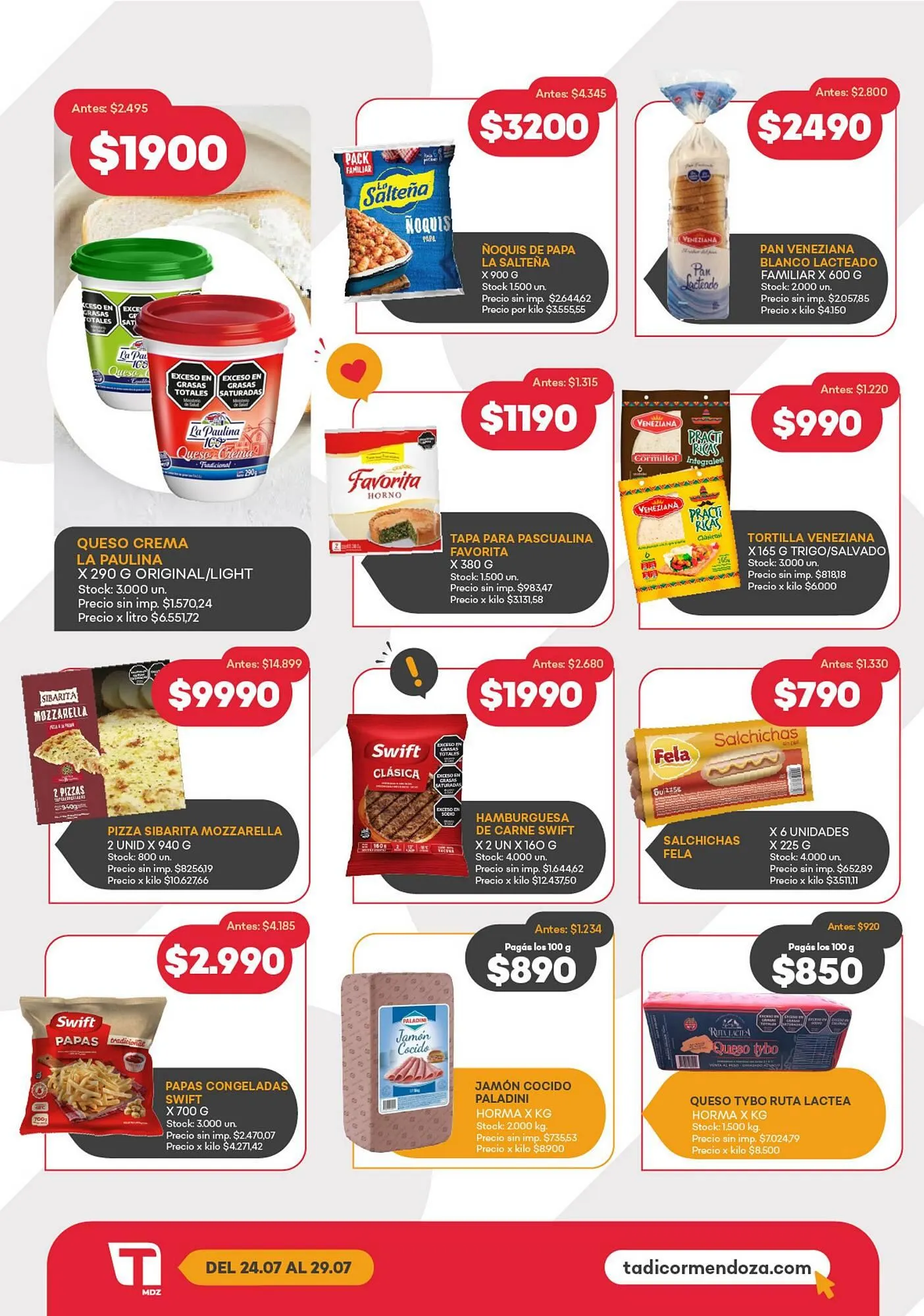 Ofertas de Catálogo Supermercados Tadicor 24 de julio al 1 de agosto 2025 - Página 5 del catálogo