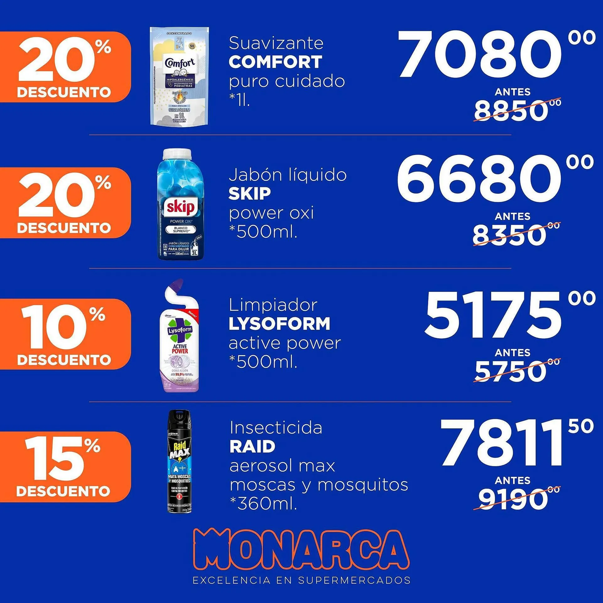 Ofertas de Catálogo Supermercados Monarca 13 de marzo al 14 de marzo 2025 - Página 1 del catálogo