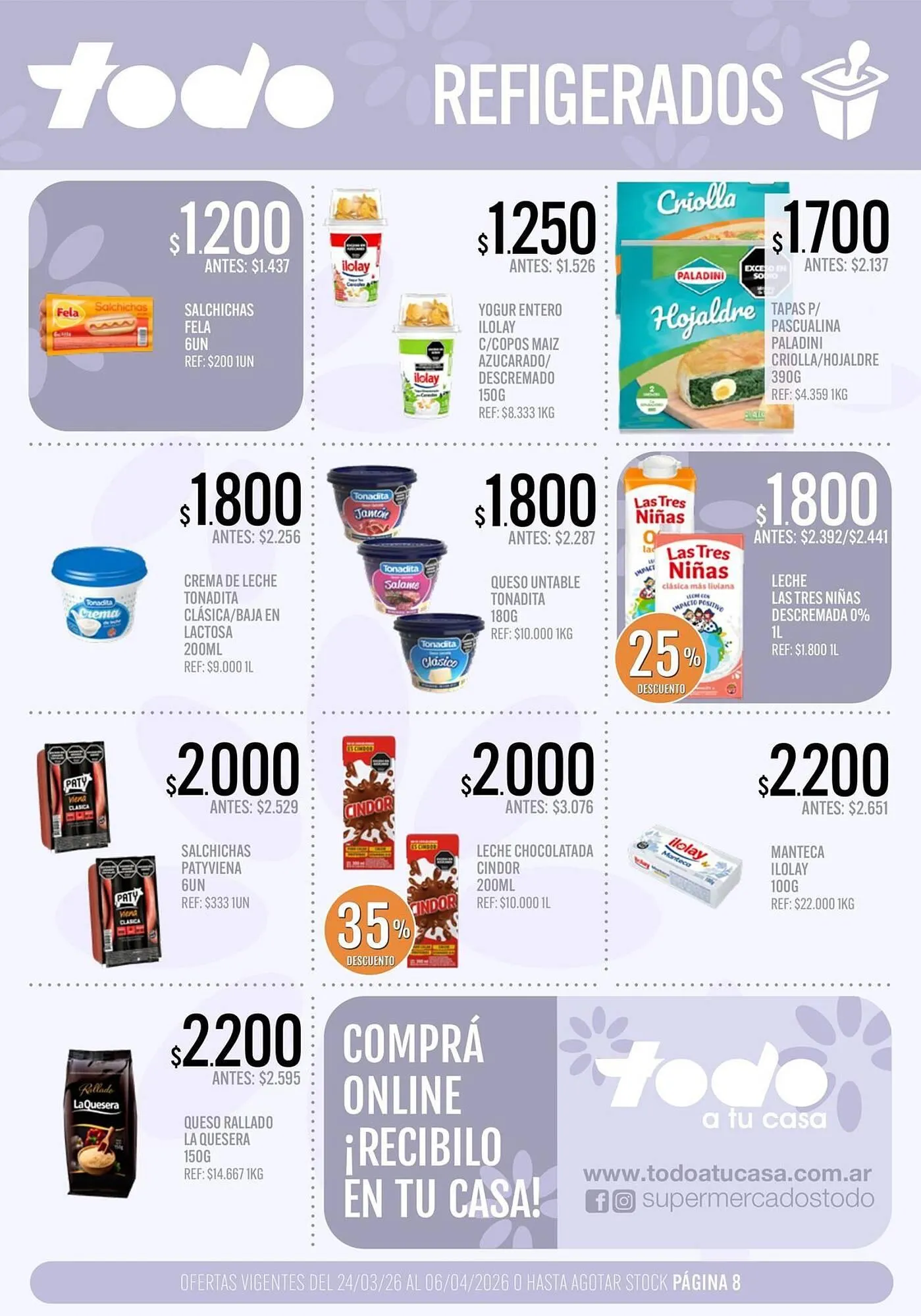 Ofertas de Catálogo Supermercados Todo 24 de marzo al 6 de abril 2026 - Página 8 del catálogo
