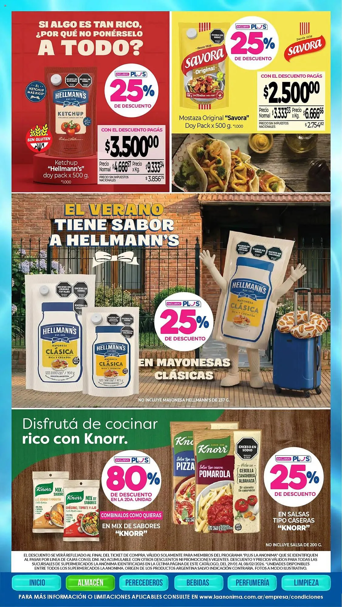 Ofertas de Catálogo La Anonima 29 de enero al 8 de febrero 2026 - Página 11 del catálogo