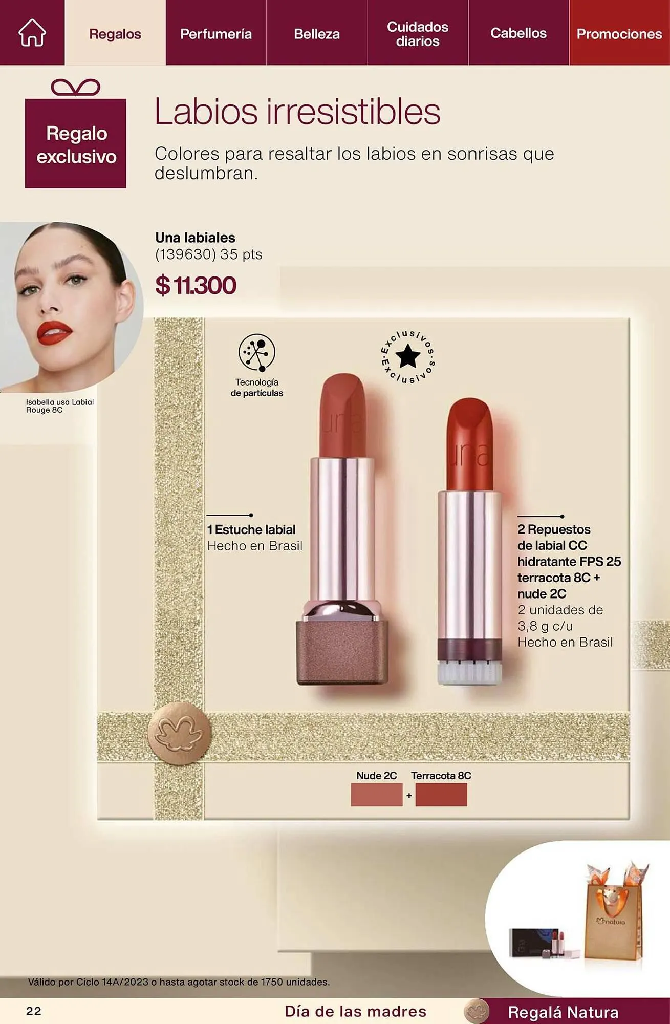 Ofertas de Catálogo Natura 27 de septiembre al 31 de octubre 2023 - Página 22 del catálogo