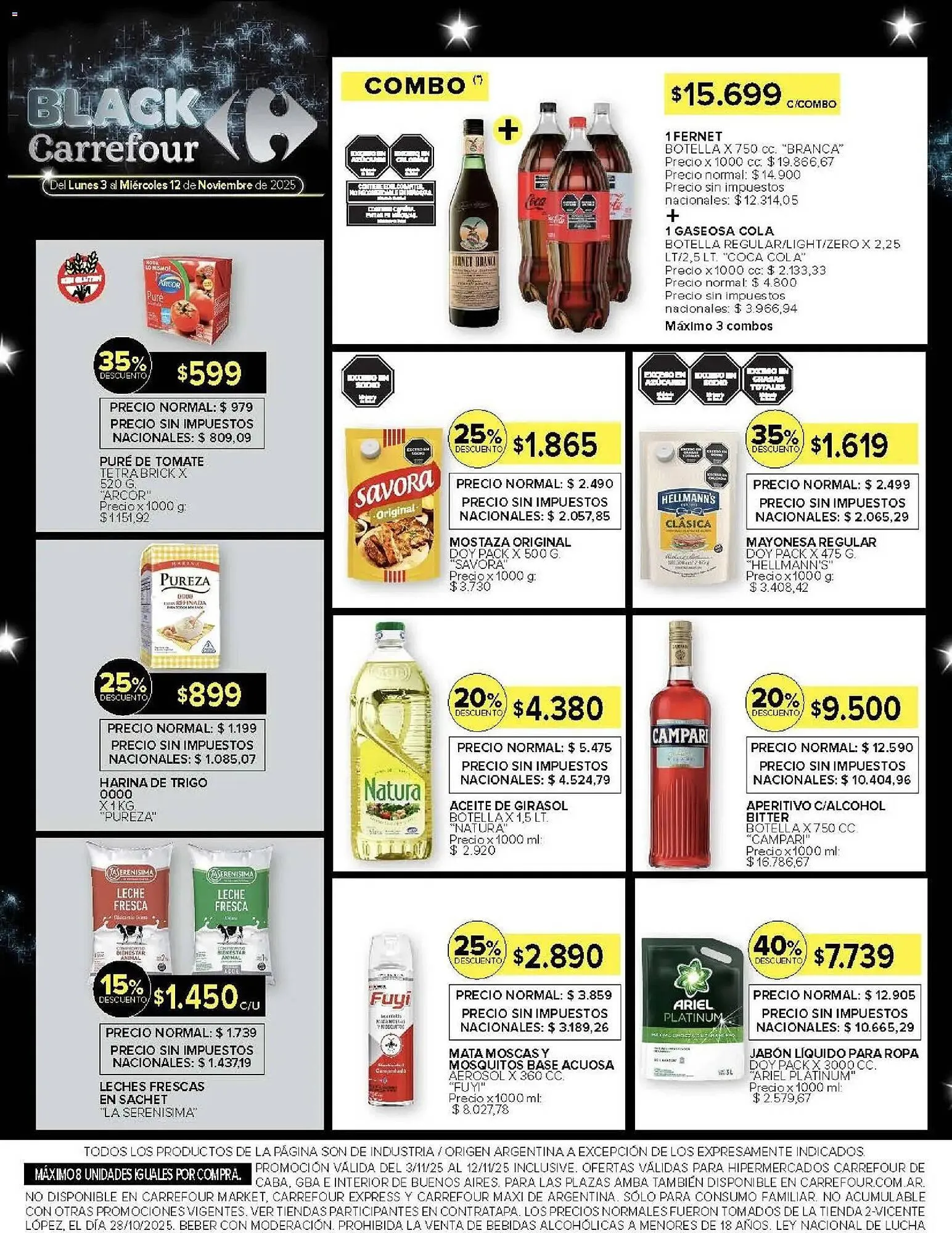 Ofertas de Catálogo Carrefour 3 de noviembre al 12 de noviembre 2025 - Página 12 del catálogo