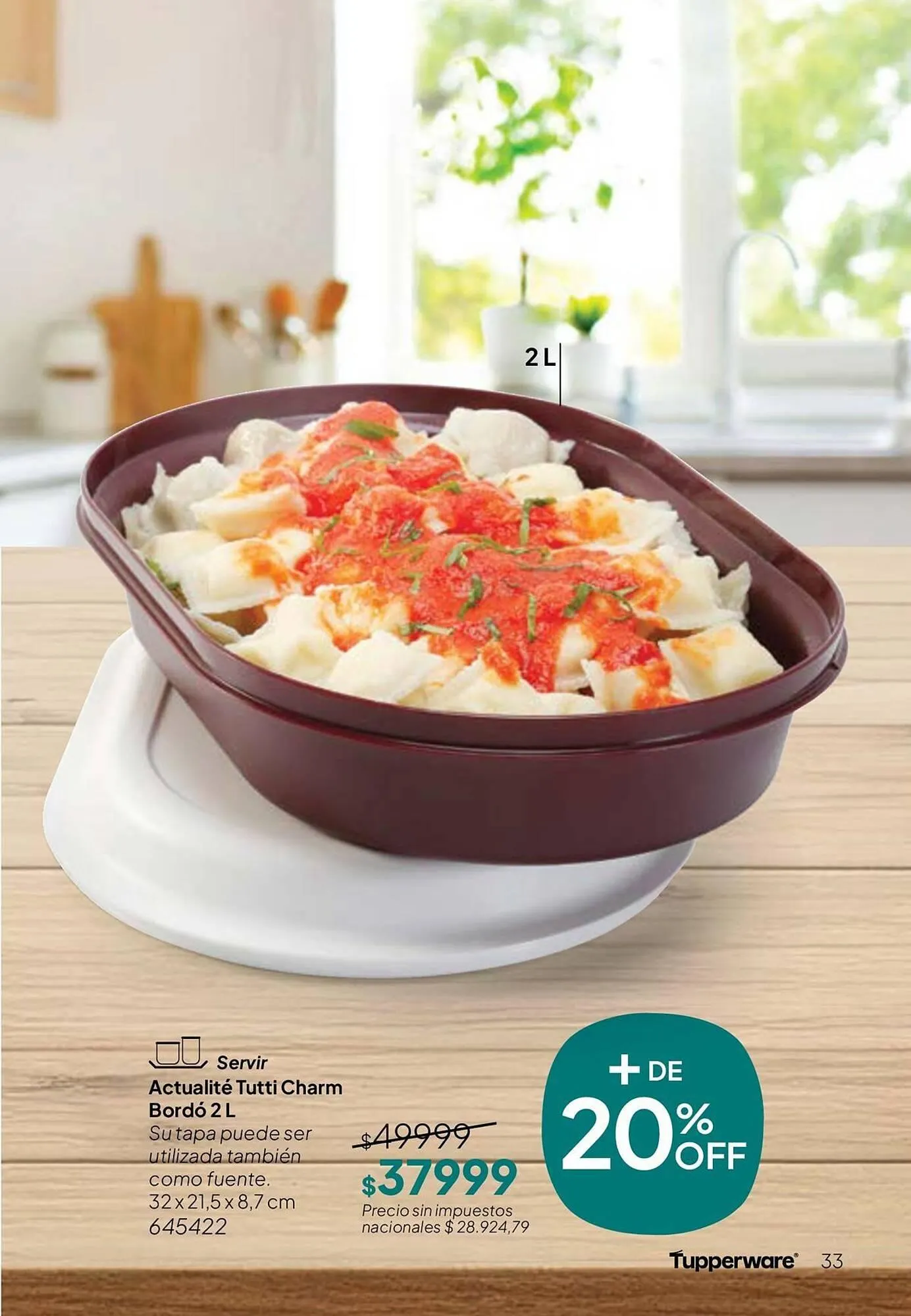 Ofertas de Folleto Tupperware 1 de abril al 30 de abril 2026 - Página 34 del catálogo