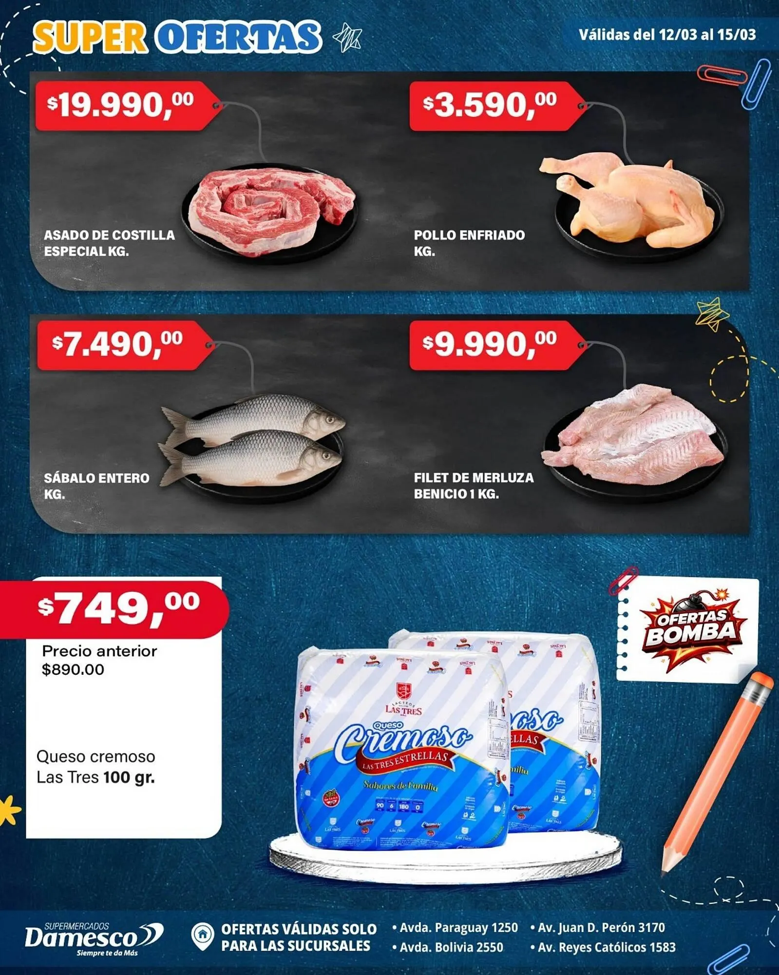 Ofertas de Catálogo Supermercados Damesco 12 de marzo al 15 de marzo 2026 - Página 7 del catálogo