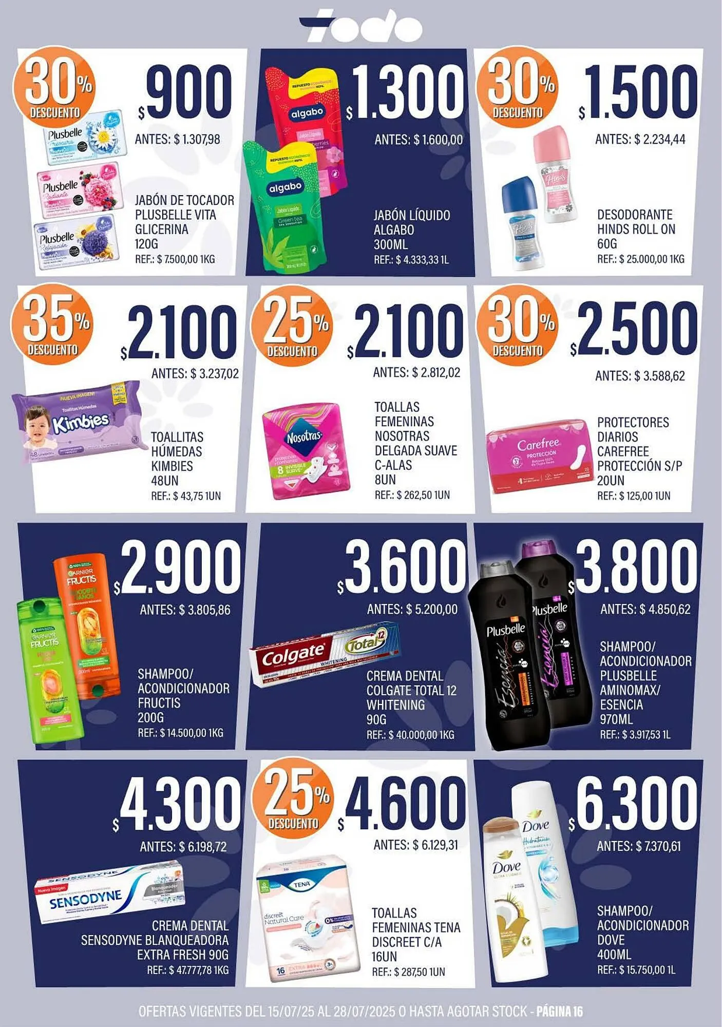 Ofertas de Catálogo Supermercados Todo 15 de julio al 28 de julio 2025 - Página 15 del catálogo