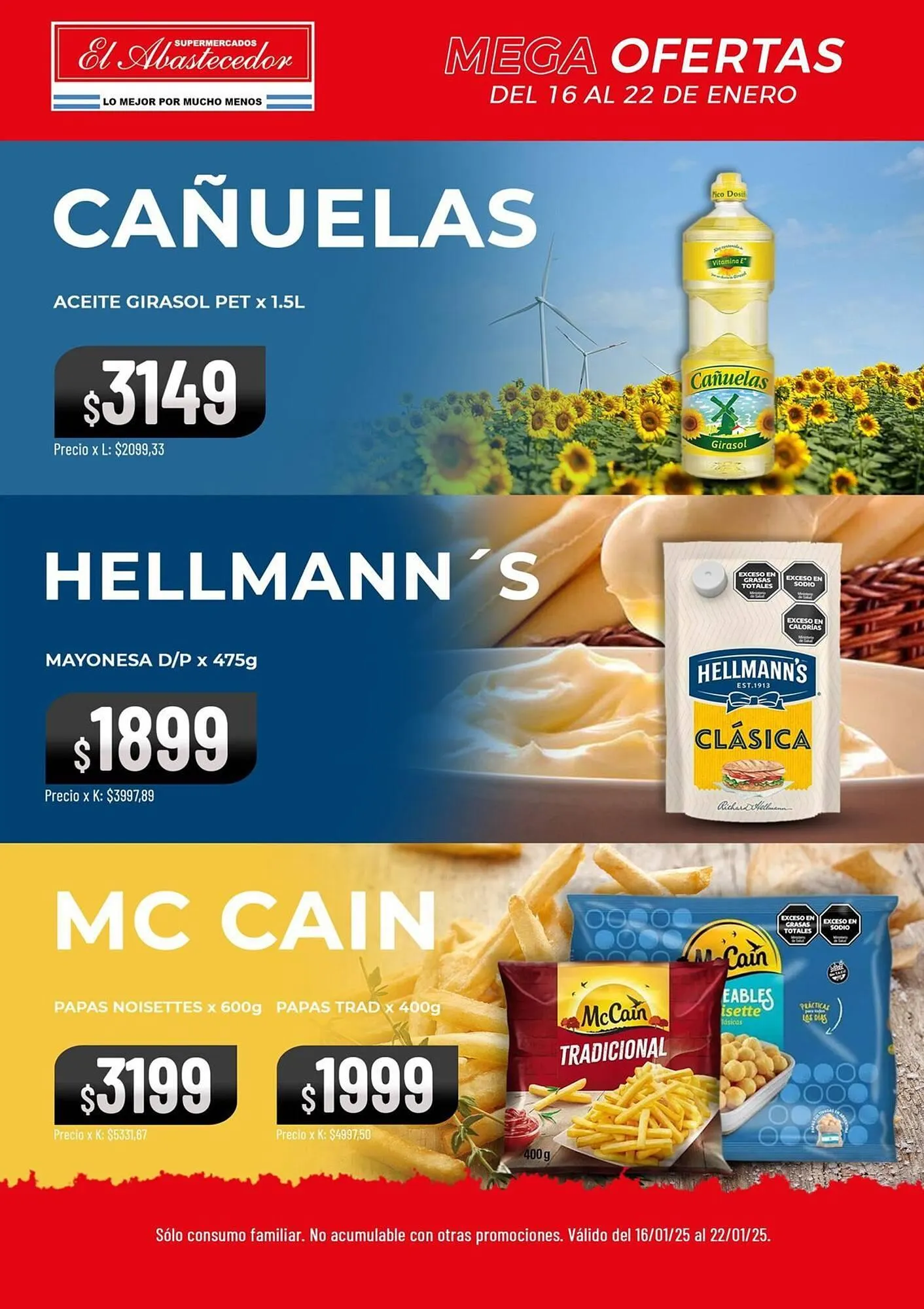 Ofertas de Catálogo El Abastecedor 16 de enero al 24 de enero 2025 - Página 6 del catálogo