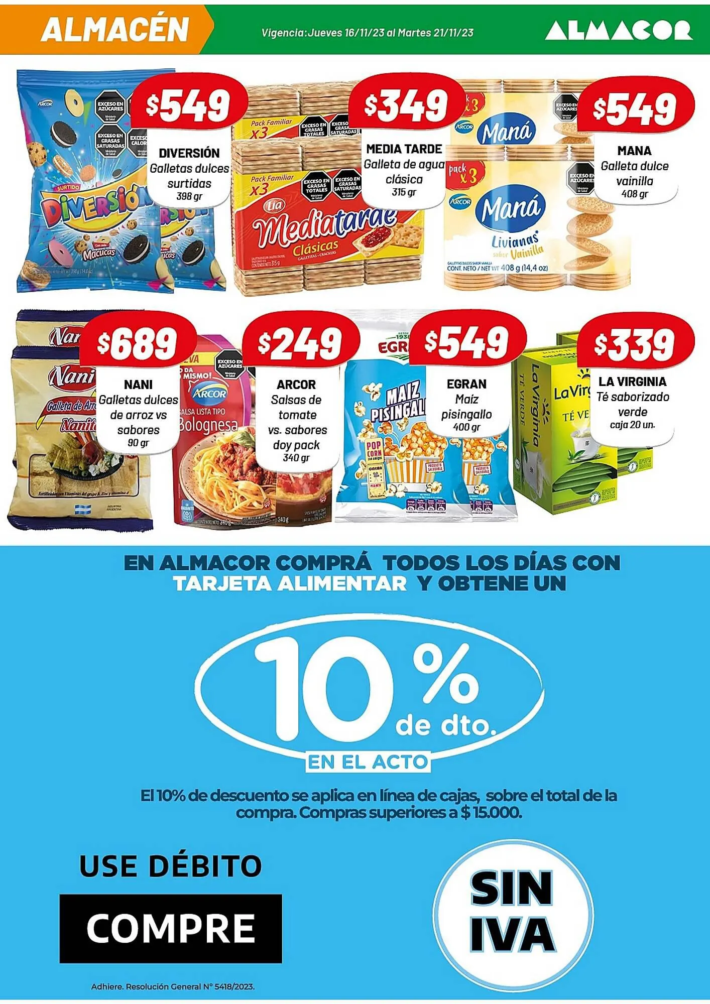 Ofertas de Catálogo Almacor 16 de noviembre al 21 de noviembre 2023 - Página 6 del catálogo