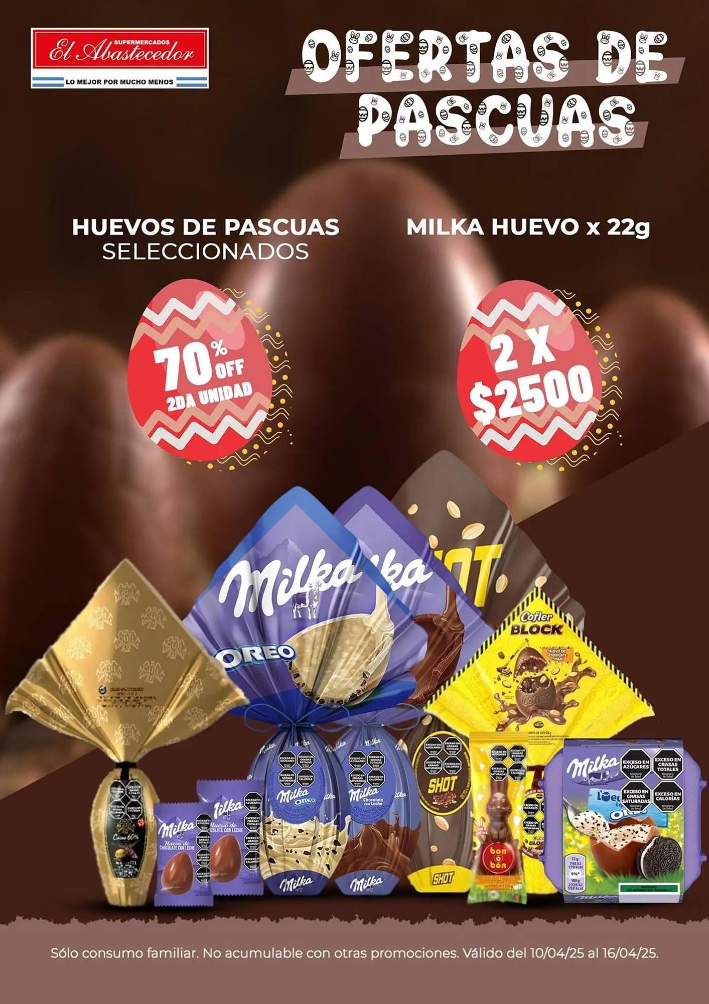 Ofertas de Catálogo El Abastecedor 10 de abril al 16 de abril 2025 - Página 1 del catálogo