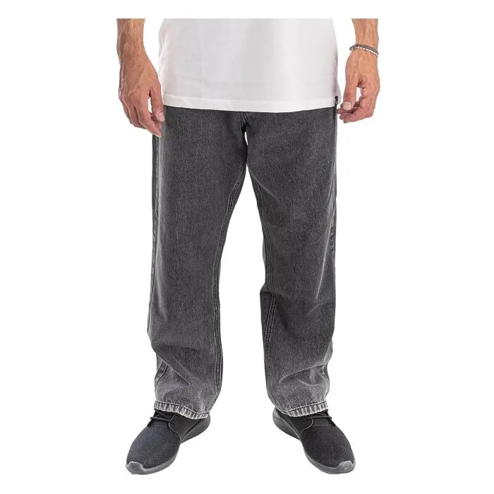 Jean Wrk Baggy Black (Neg) DC