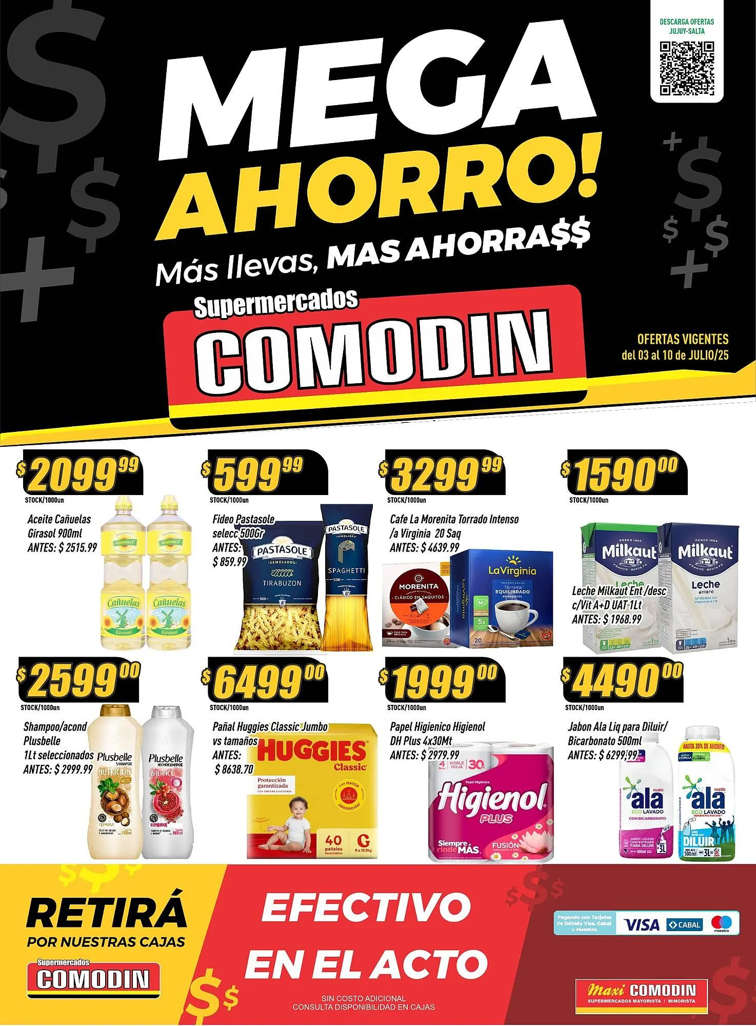 Ofertas de Catálogo Supermercados Comodin 3 de julio al 10 de julio 2025 - Página 1 del catálogo