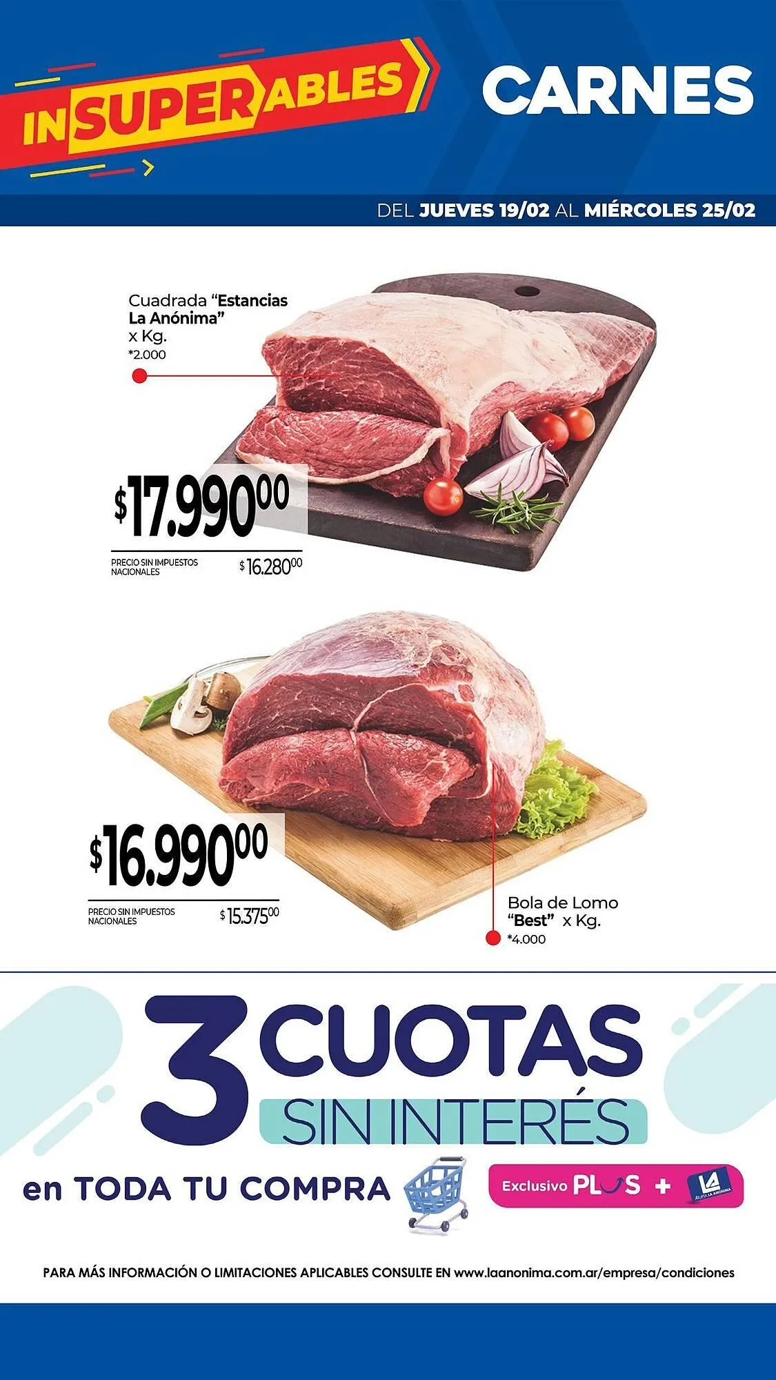 Ofertas de Catálogo La Anonima 21 de febrero al 25 de febrero 2026 - Página 2 del catálogo
