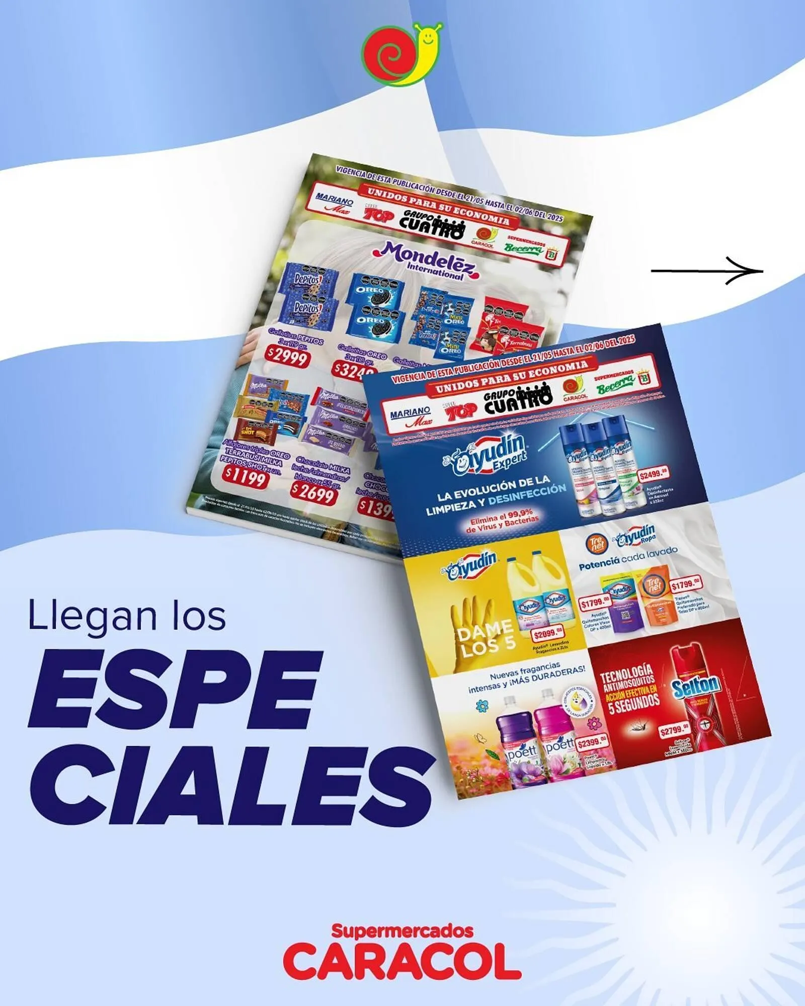 Ofertas de Catálogo Supermercados Caracol 21 de mayo al 2 de junio 2025 - Página 1 del catálogo