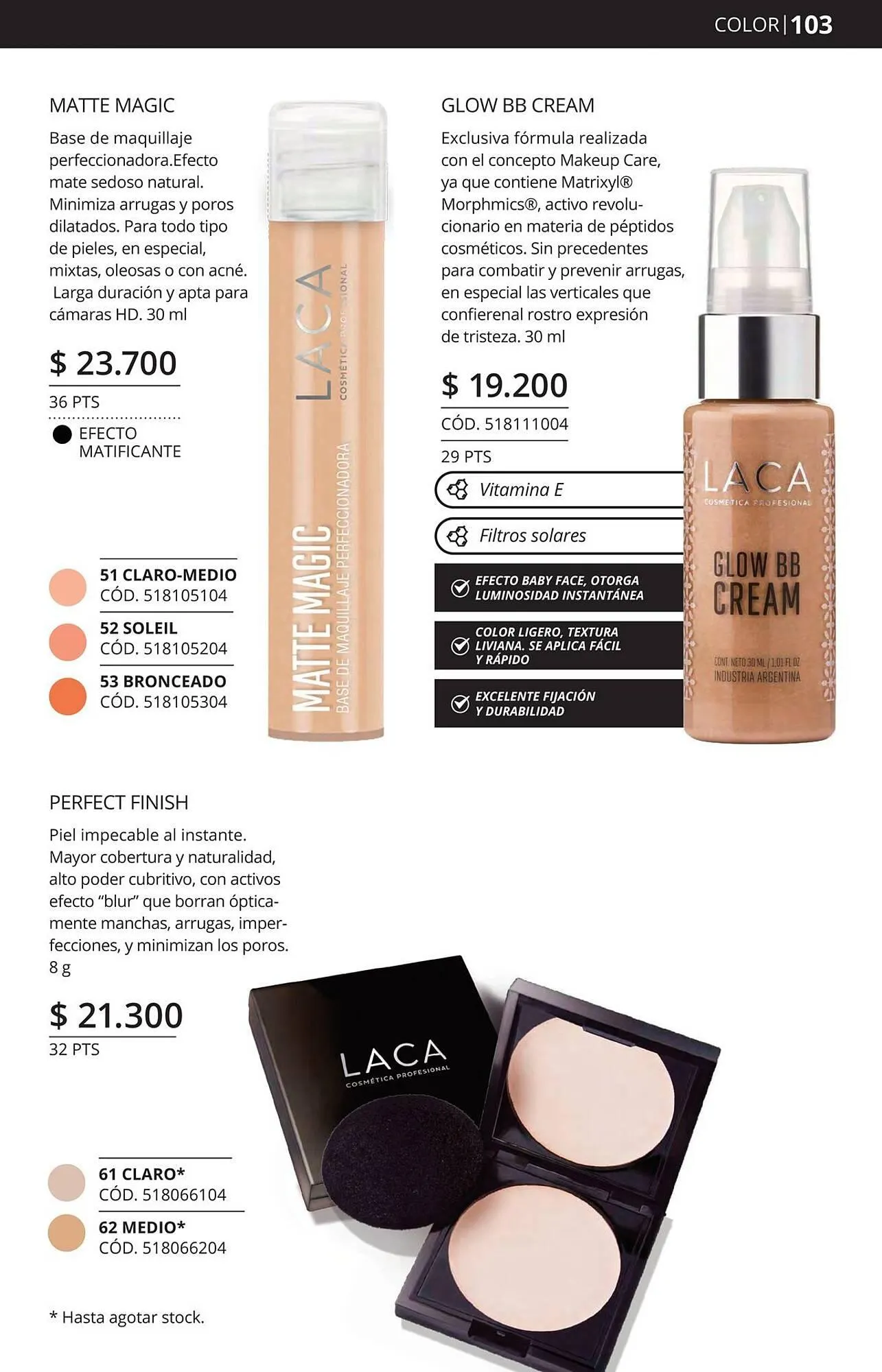 Ofertas de Catálogo Laboratorio LACA 2 de diciembre al 31 de diciembre 2024 - Página 103 del catálogo