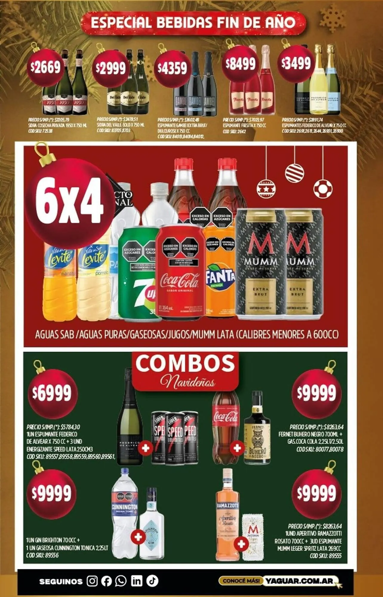 Ofertas de Catálogo Supermercados Yaguar 8 de diciembre al 14 de diciembre 2025 - Página 4 del catálogo