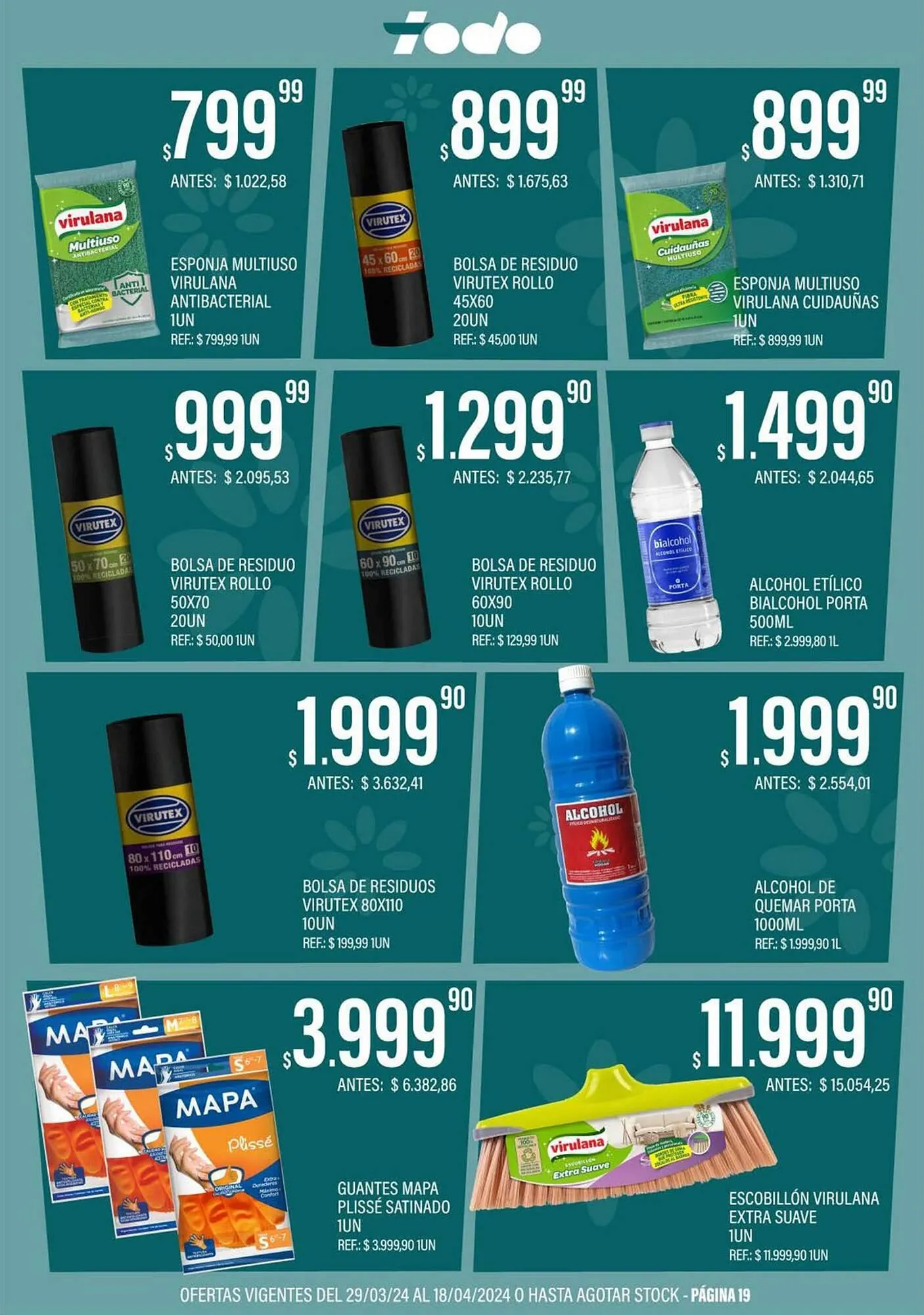 Ofertas de Catálogo Supermercados Todo 3 de abril al 18 de abril 2024 - Página 19 del catálogo