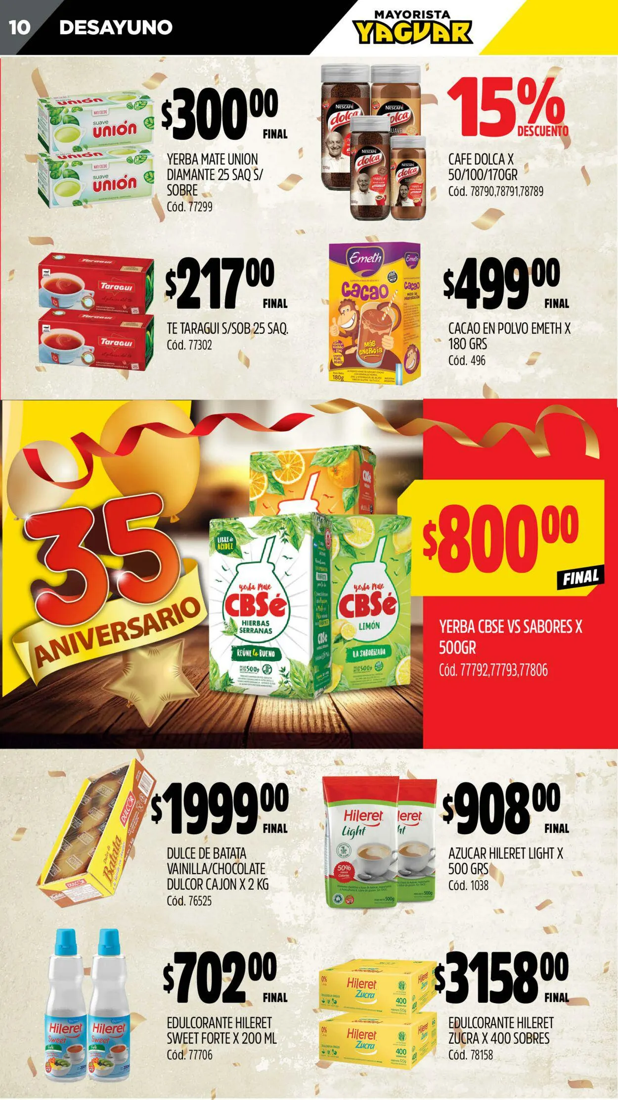 Ofertas de Yaguar - Bahía Blanca 30 de octubre al 5 de noviembre 2023 - Página 10 del catálogo