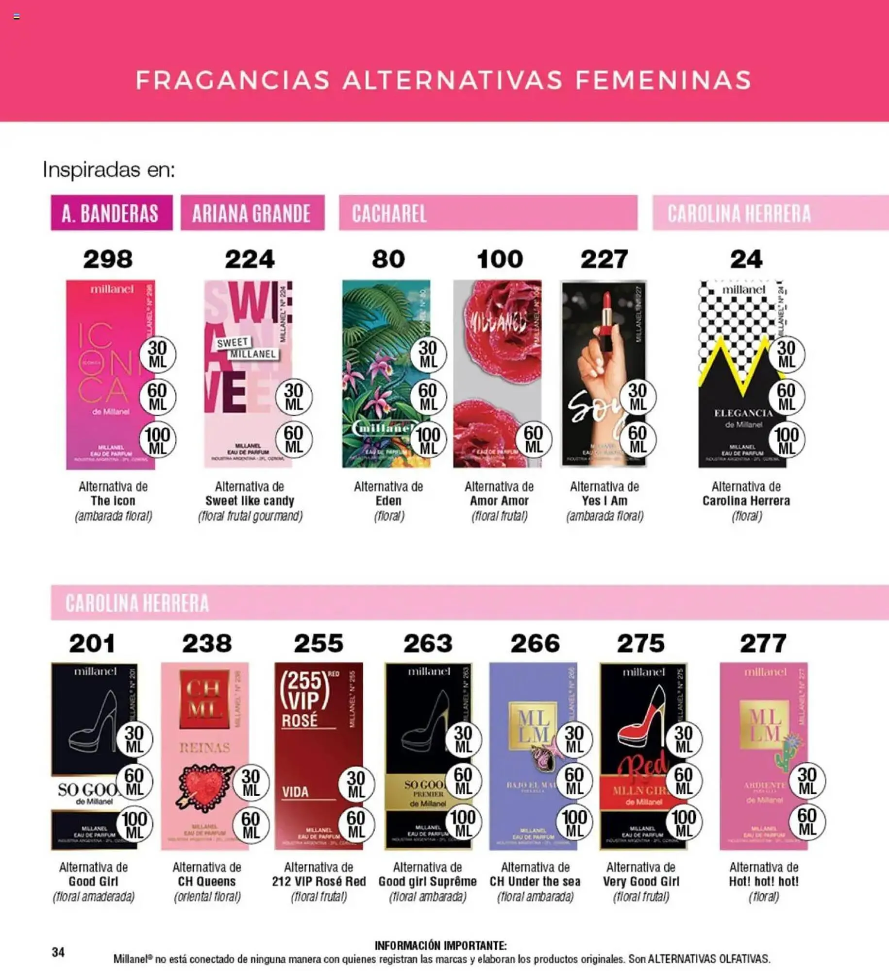 Ofertas de Catálogo Millanel Cosmética 26 de mayo al 23 de junio 2025 - Página 34 del catálogo