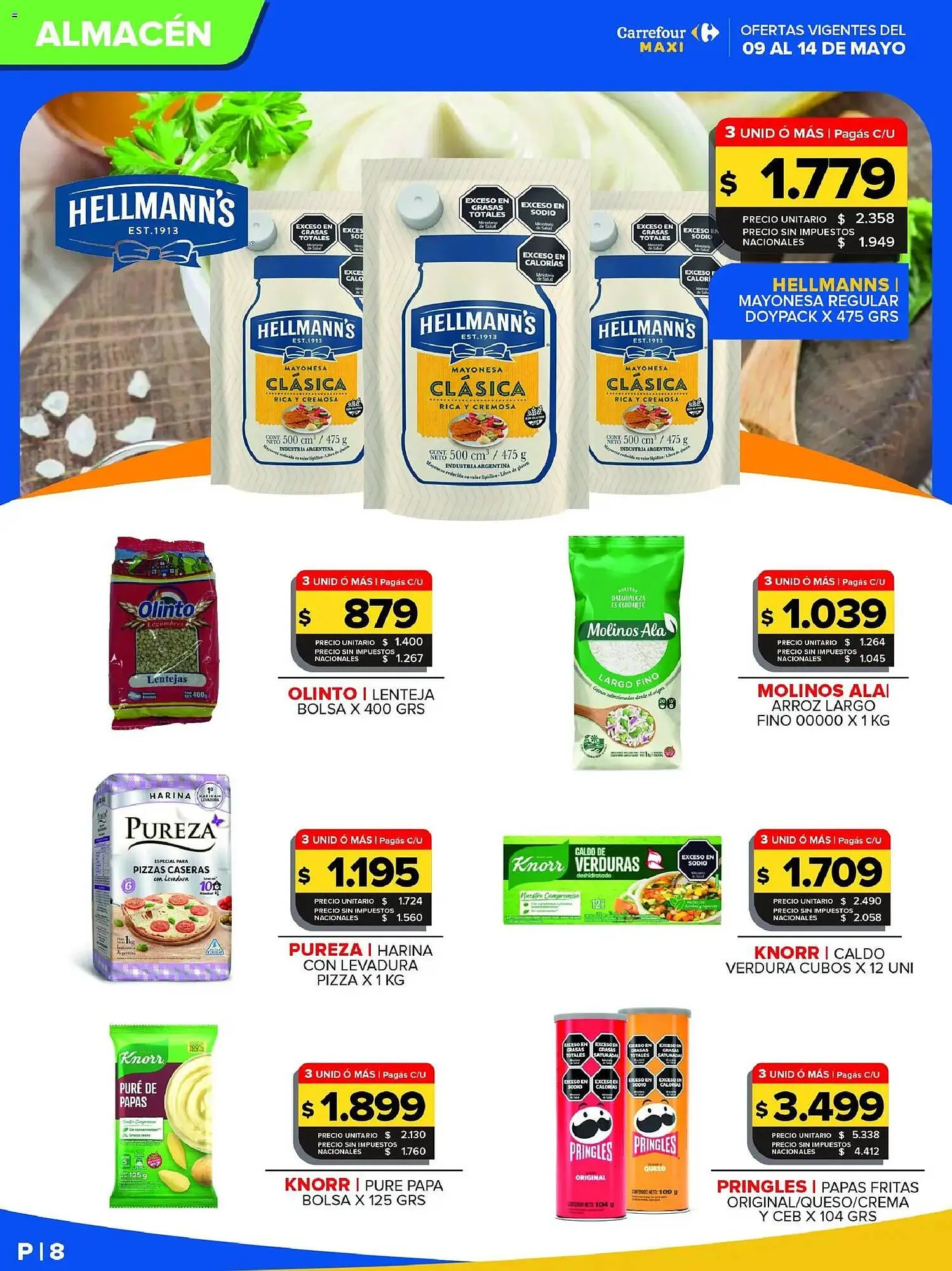 Ofertas de Folleto Carrefour Maxi 9 de mayo al 14 de mayo 2026 - Página 8 del catálogo