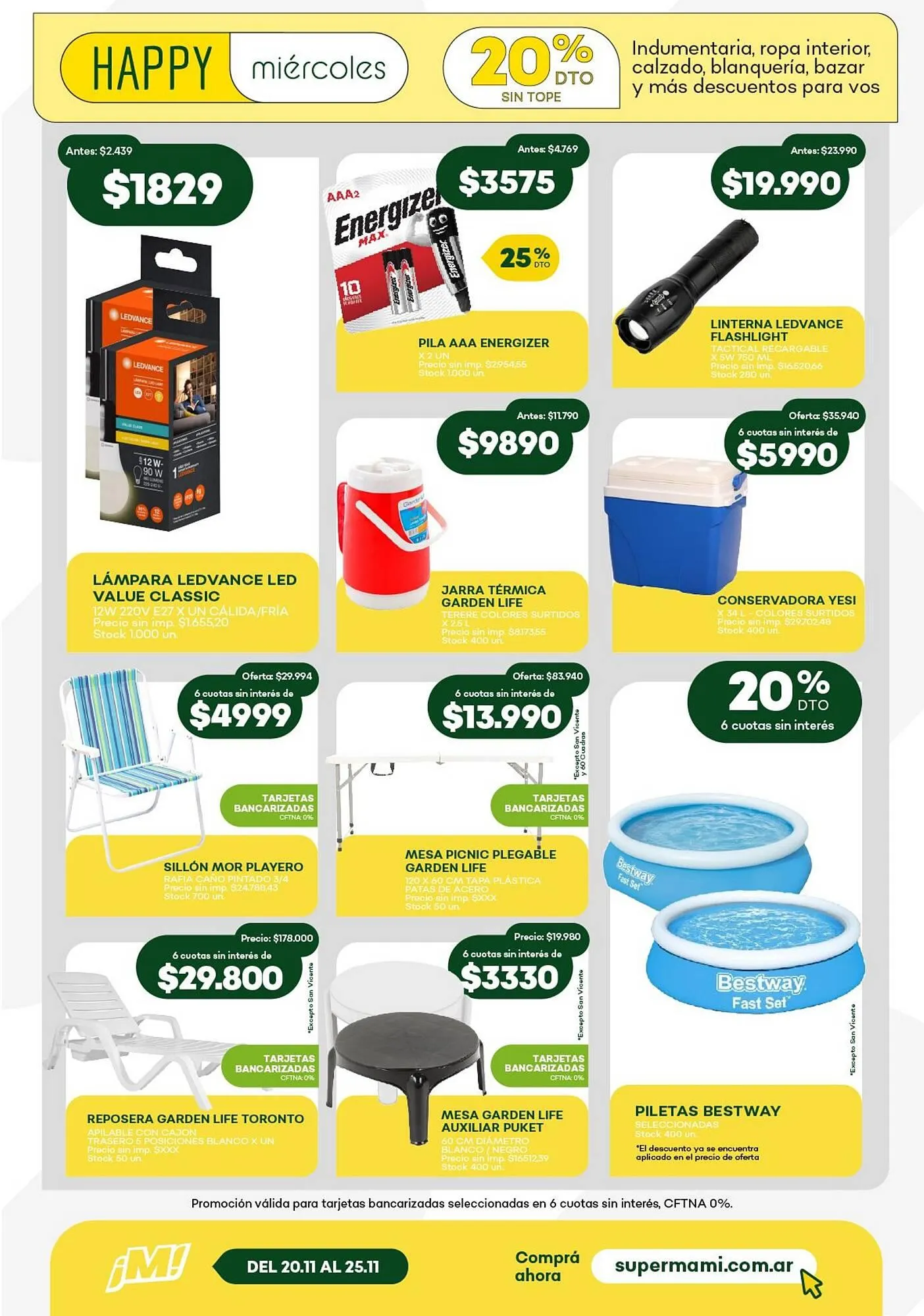 Ofertas de Catálogo Super MAMI 20 de noviembre al 25 de noviembre 2025 - Página 6 del catálogo