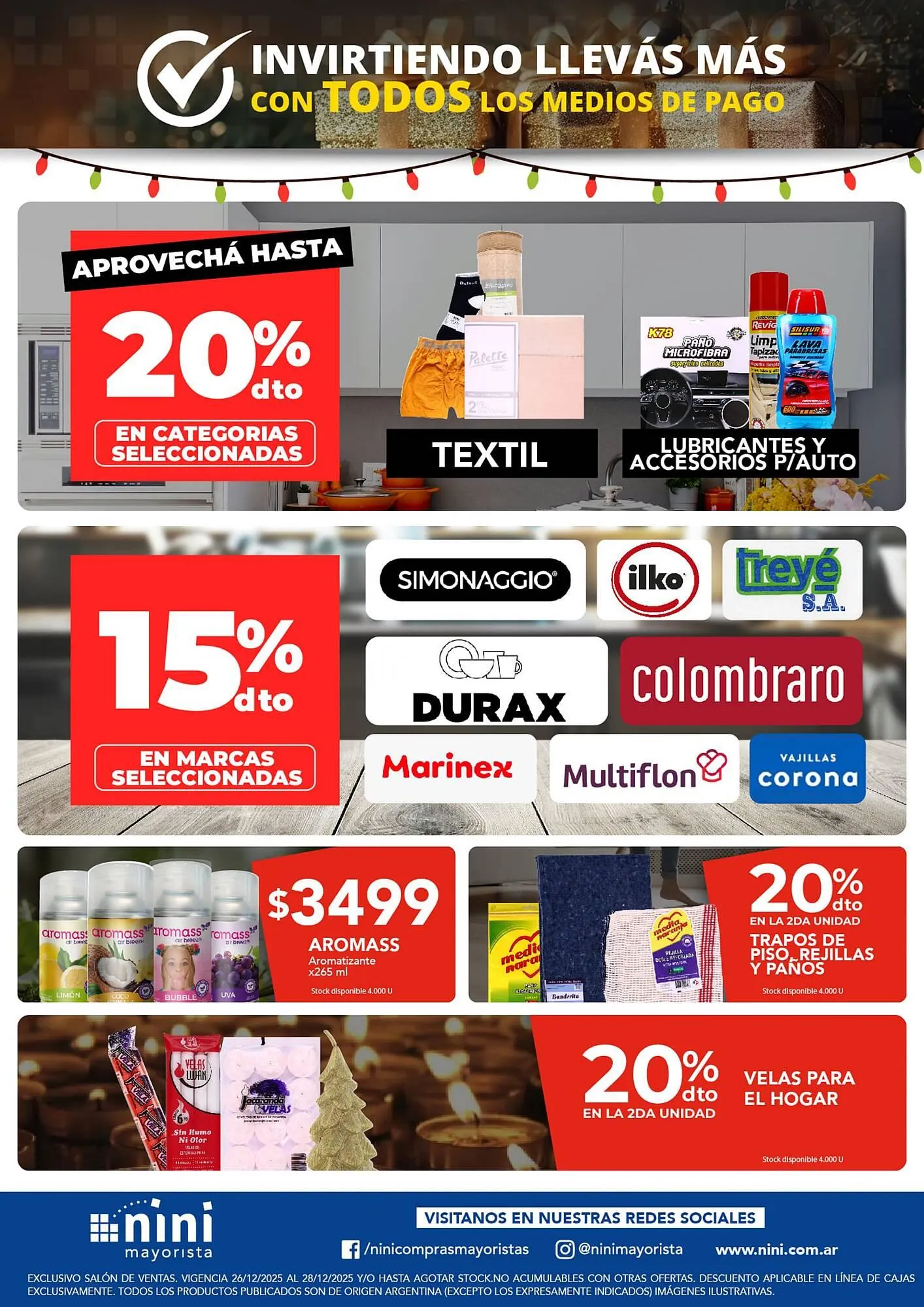 Ofertas de Catálogo Nini Mayorista 26 de diciembre al 28 de diciembre 2025 - Página 3 del catálogo