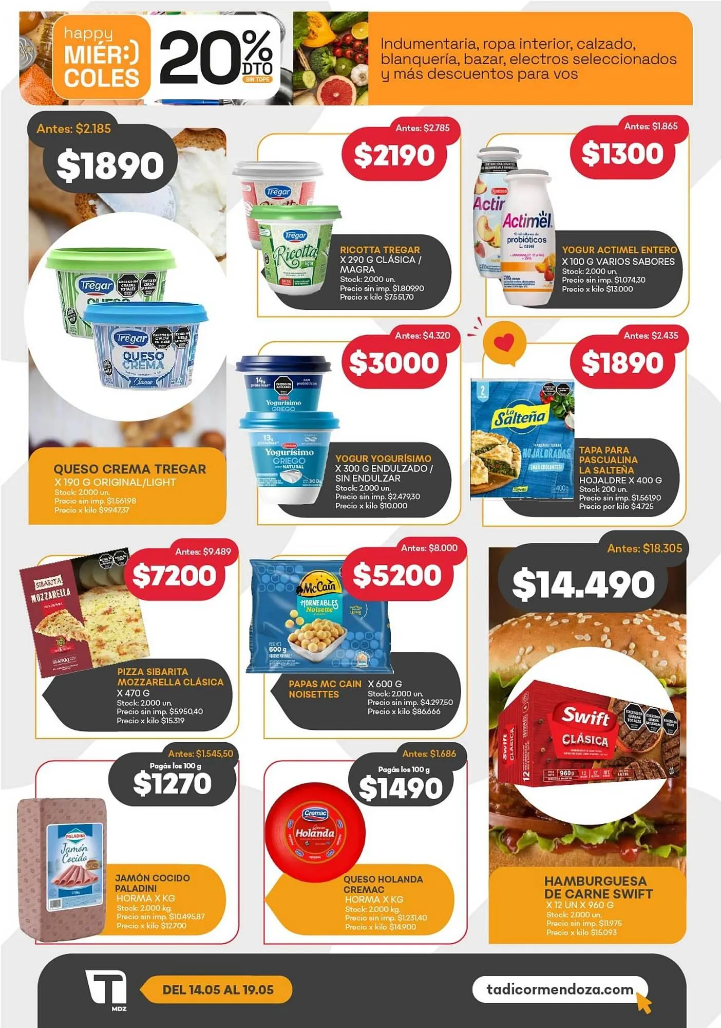 Ofertas de Catálogo Supermercados Tadicor 12 de mayo al 19 de mayo 2026 - Página 4 del catálogo