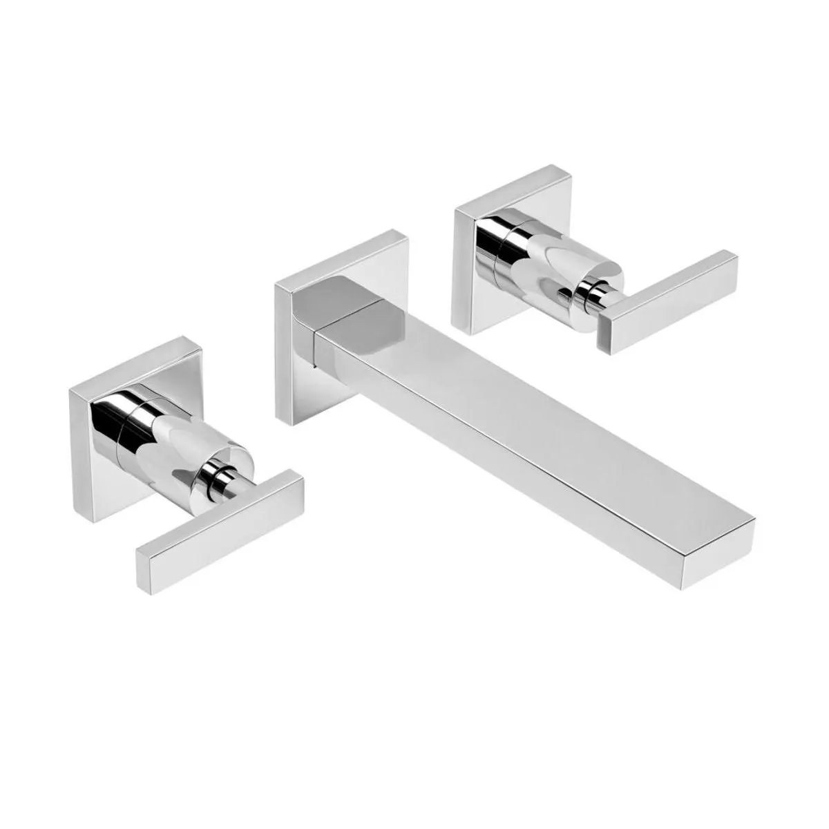 Grifería Lavatorio Empotrable con Cierre Cerámico Cromado Sena Peirano