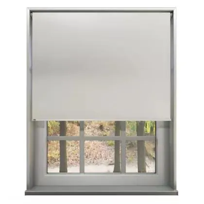 Cortina enrollable black out Confort blanca 180 x 220 cm