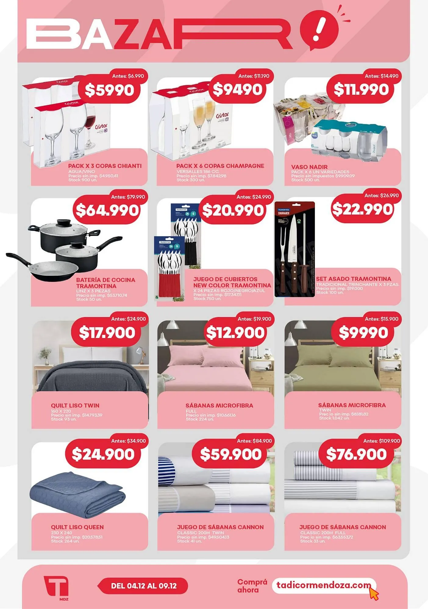 Ofertas de Catálogo Supermercados Tadicor 2 de diciembre al 9 de diciembre 2025 - Página 12 del catálogo