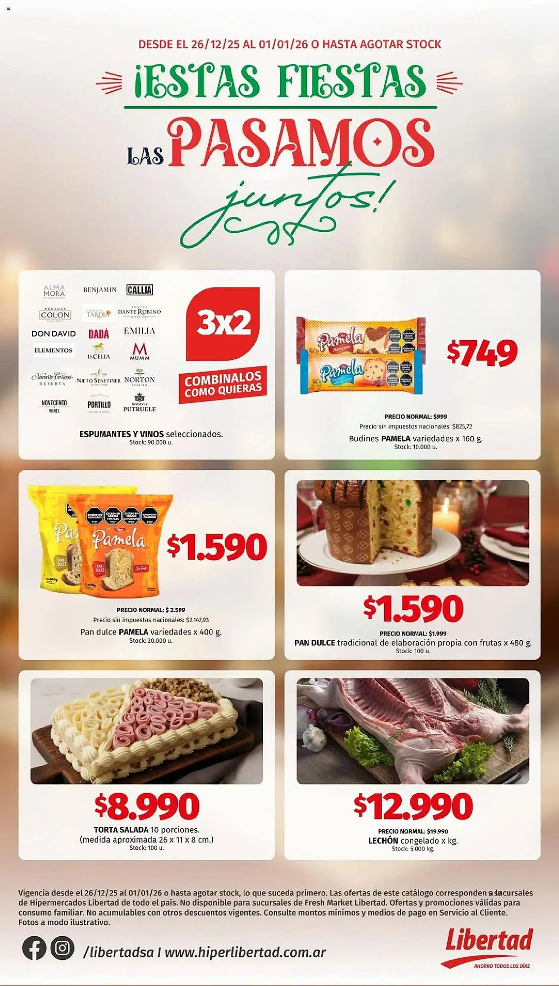 Ofertas de Catálogo Hipermercado Libertad 26 de diciembre al 1 de enero 2026 - Página 1 del catálogo