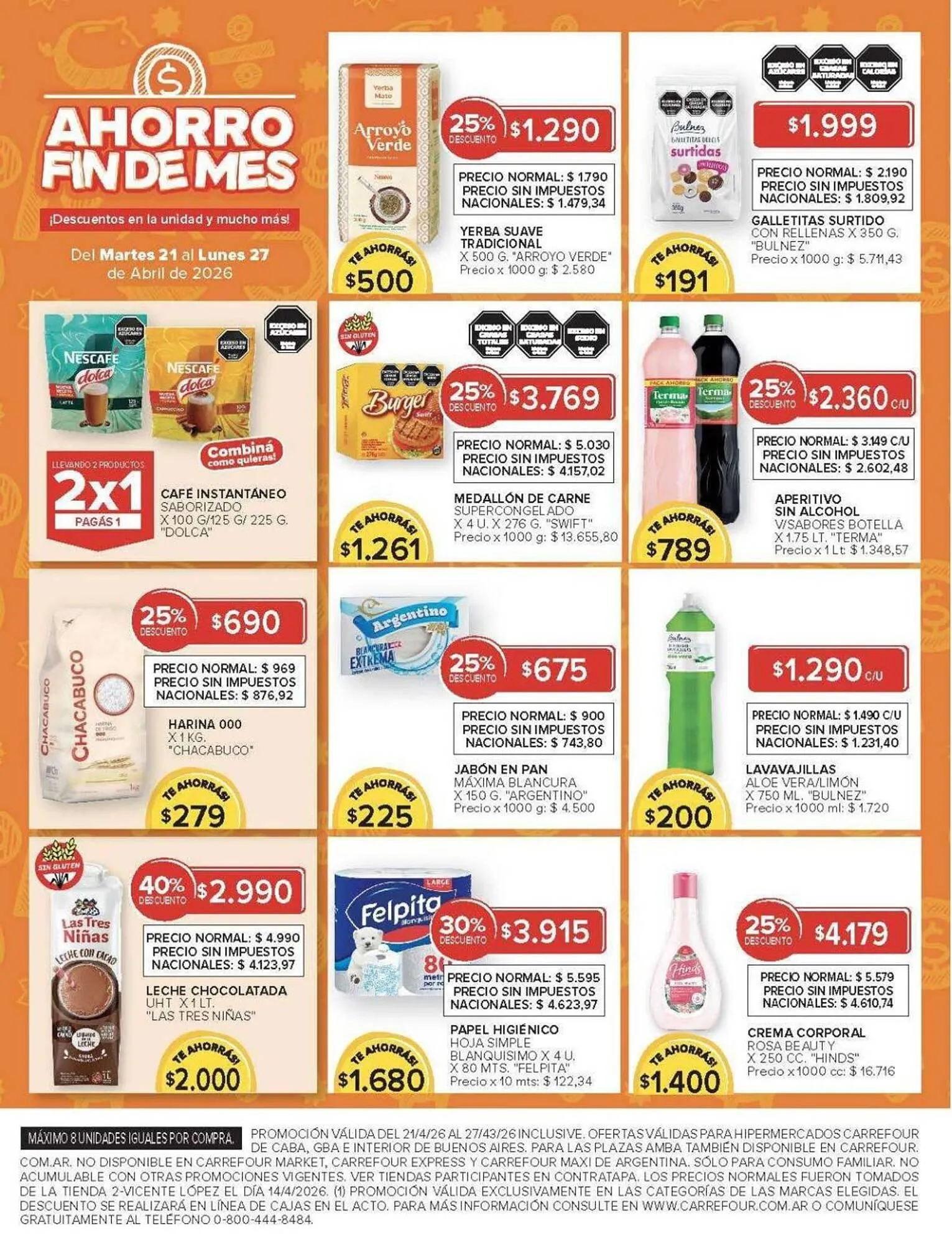 Ofertas de Catálogo Carrefour 21 de abril al 28 de abril 2026 - Página 13 del catálogo