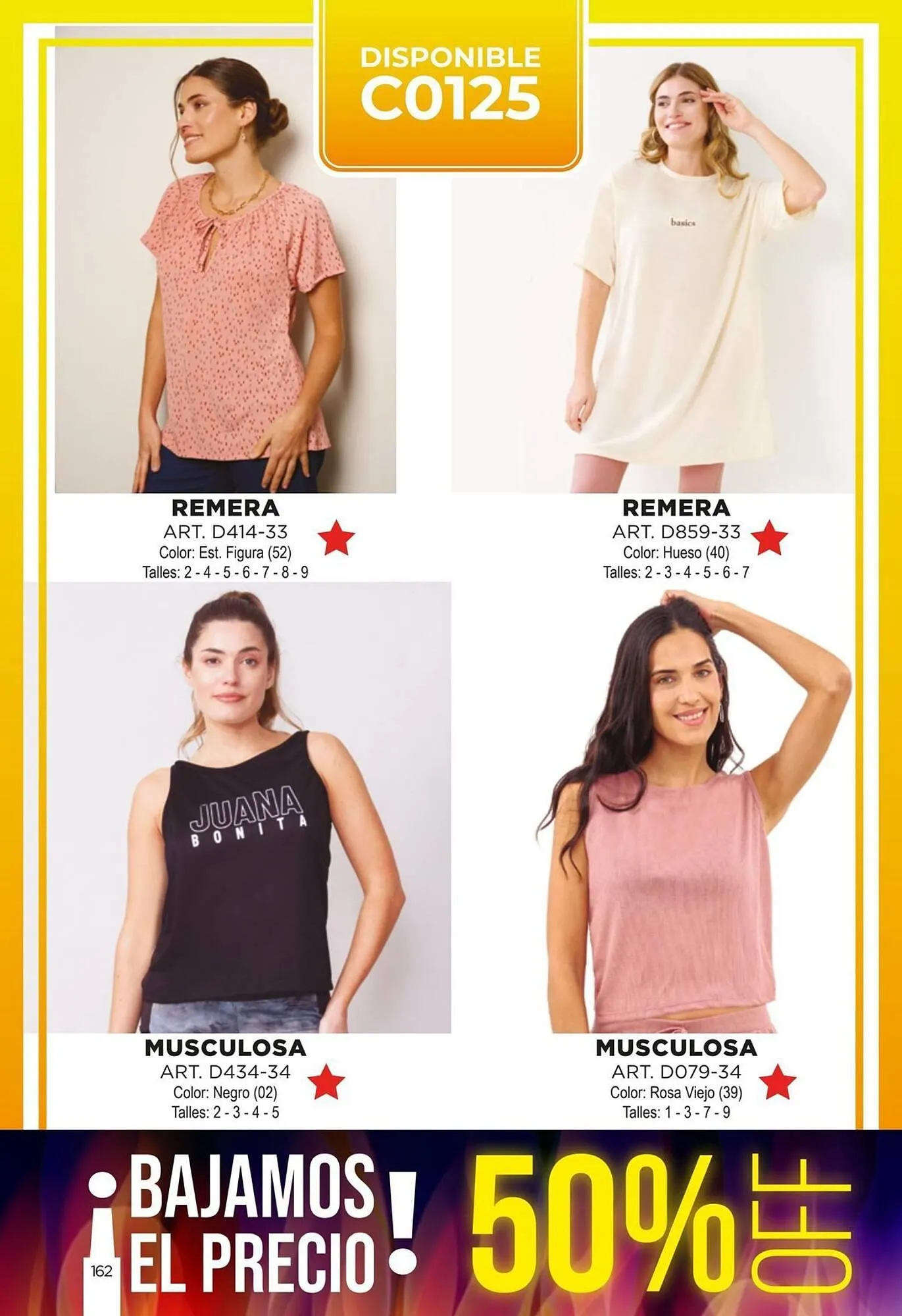 Ofertas de Catálogo Juana Bonita 9 de abril al 22 de abril 2025 - Página 162 del catálogo