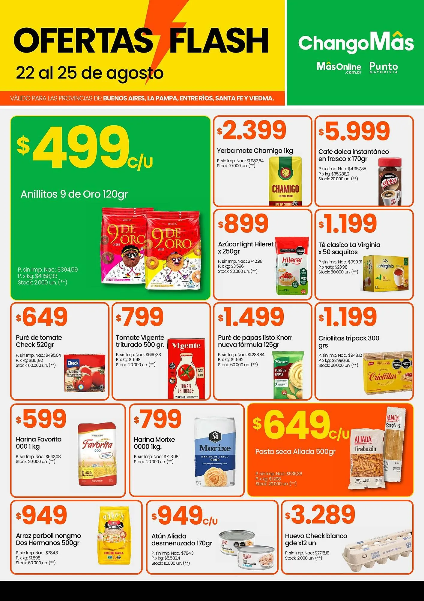 Ofertas de Catálogo Changomas 22 de agosto al 25 de agosto 2025 - Página 4 del catálogo