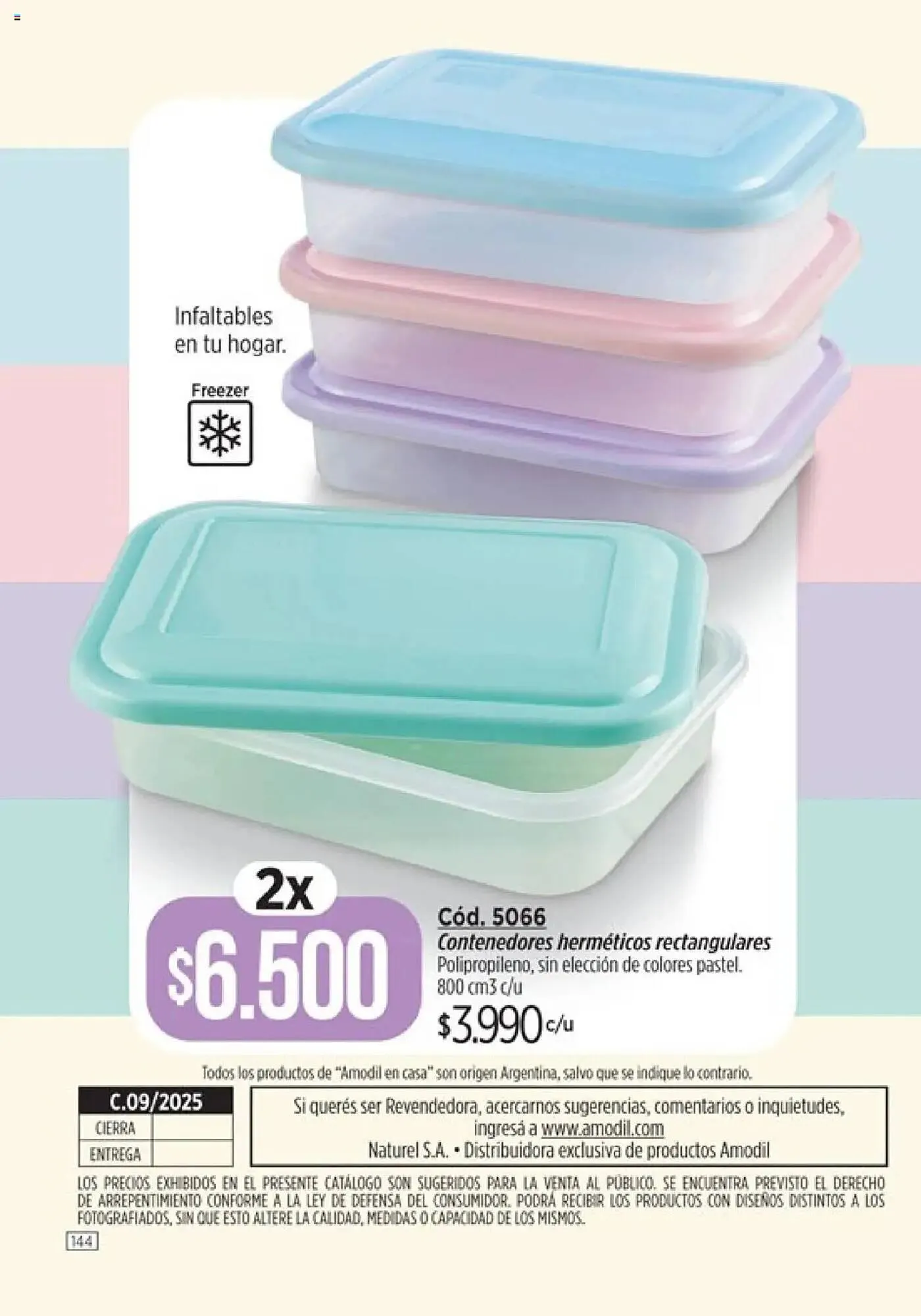 Ofertas de Catálogo Amodil 3 de mayo al 18 de mayo 2025 - Página 308 del catálogo