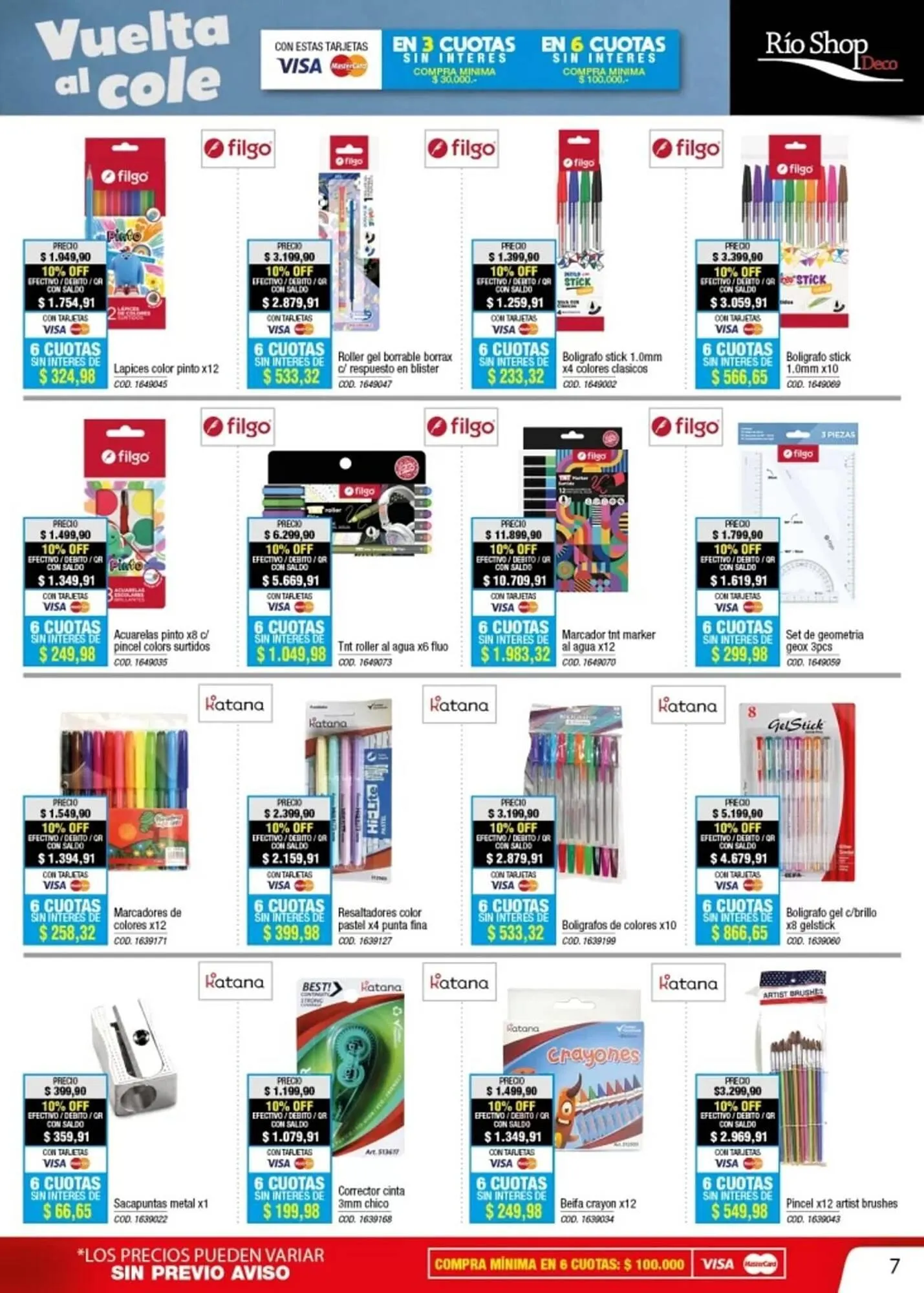 Ofertas de Catálogo Rio Shop Deco 1 de febrero al 28 de febrero 2026 - Página 7 del catálogo