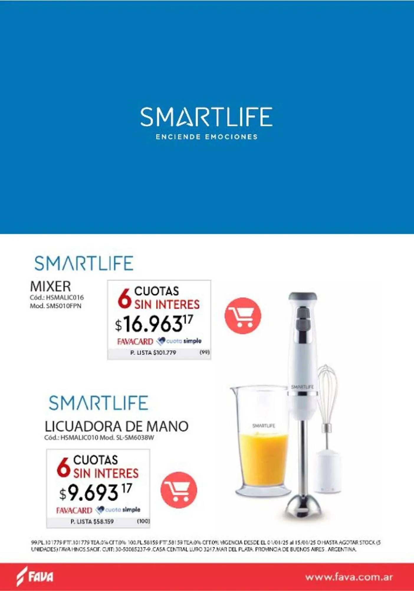 Ofertas de Catálogo Fava 9 de enero al 1 de febrero 2025 - Página 50 del catálogo