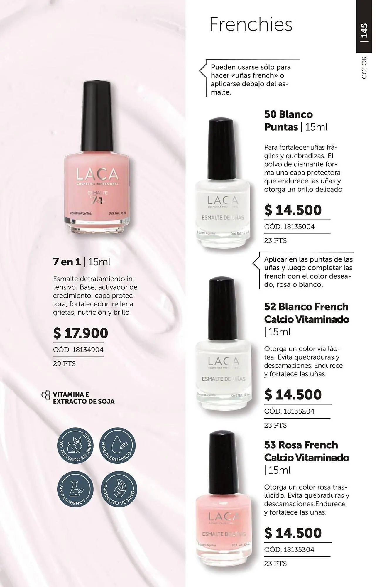 Ofertas de Catálogo Laboratorio LACA 8 de mayo al 31 de mayo 2025 - Página 145 del catálogo