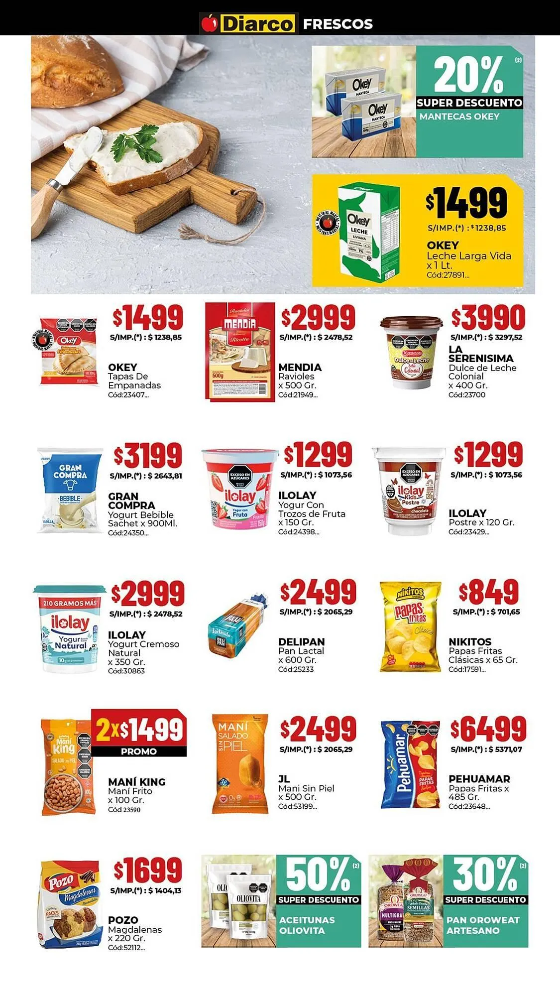 Ofertas de Catálogo Diarco 6 de abril al 10 de abril 2026 - Página 11 del catálogo