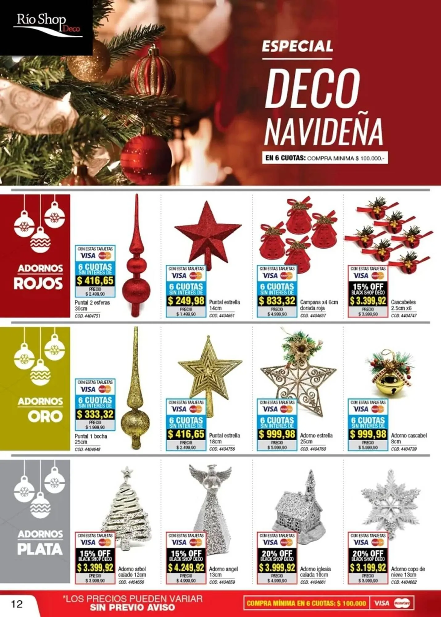 Ofertas de Catálogo Rio Shop Deco 1 de diciembre al 31 de diciembre 2025 - Página 12 del catálogo