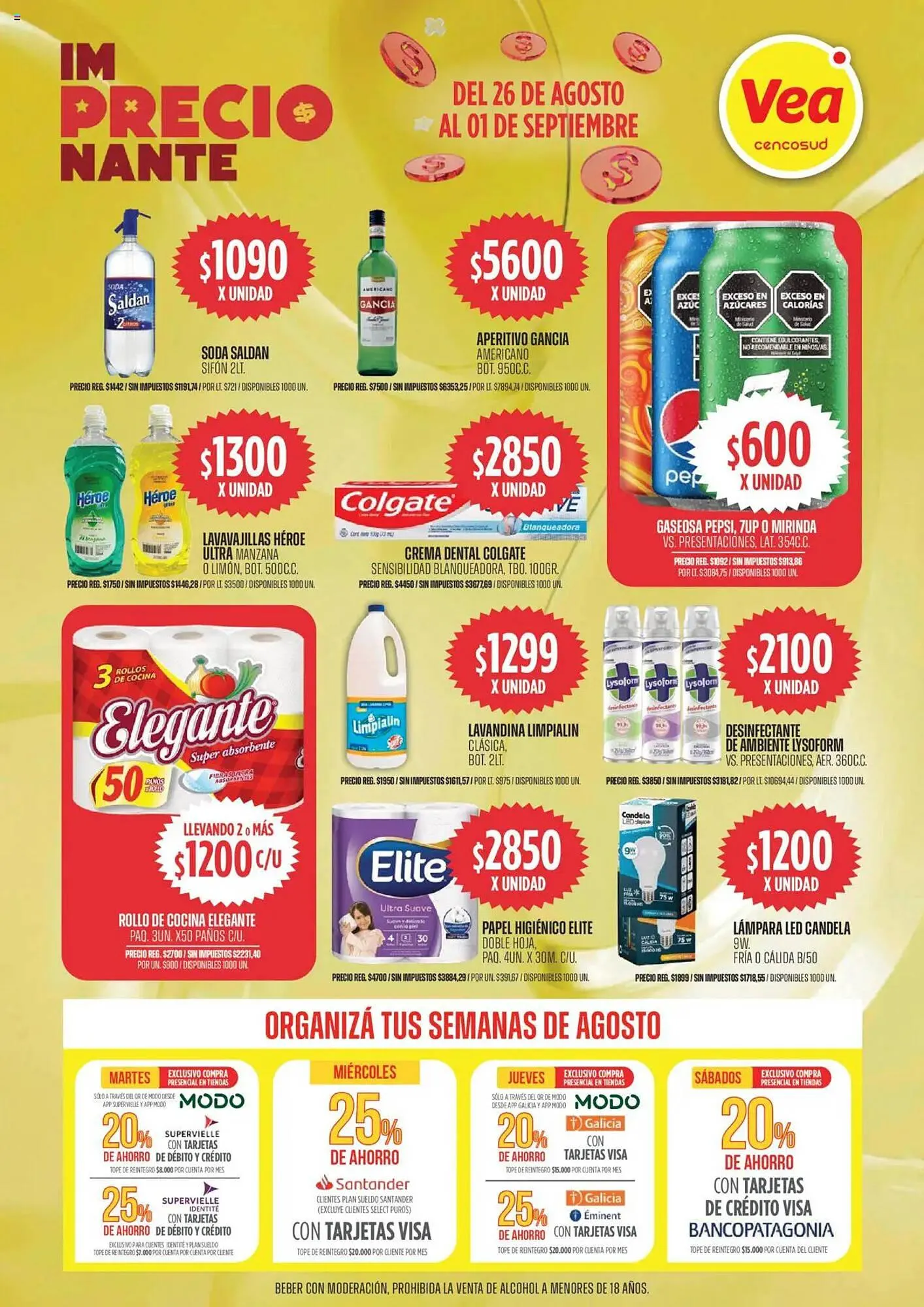 Ofertas de Catálogo Supermercados Vea 26 de agosto al 1 de septiembre 2025 - Página 3 del catálogo