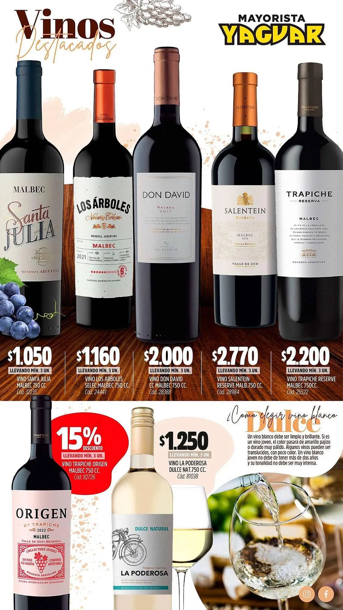 Ofertas de Catálogo Supermercados Yaguar 14 de septiembre al 1 de octubre 2023 - Página 3 del catálogo