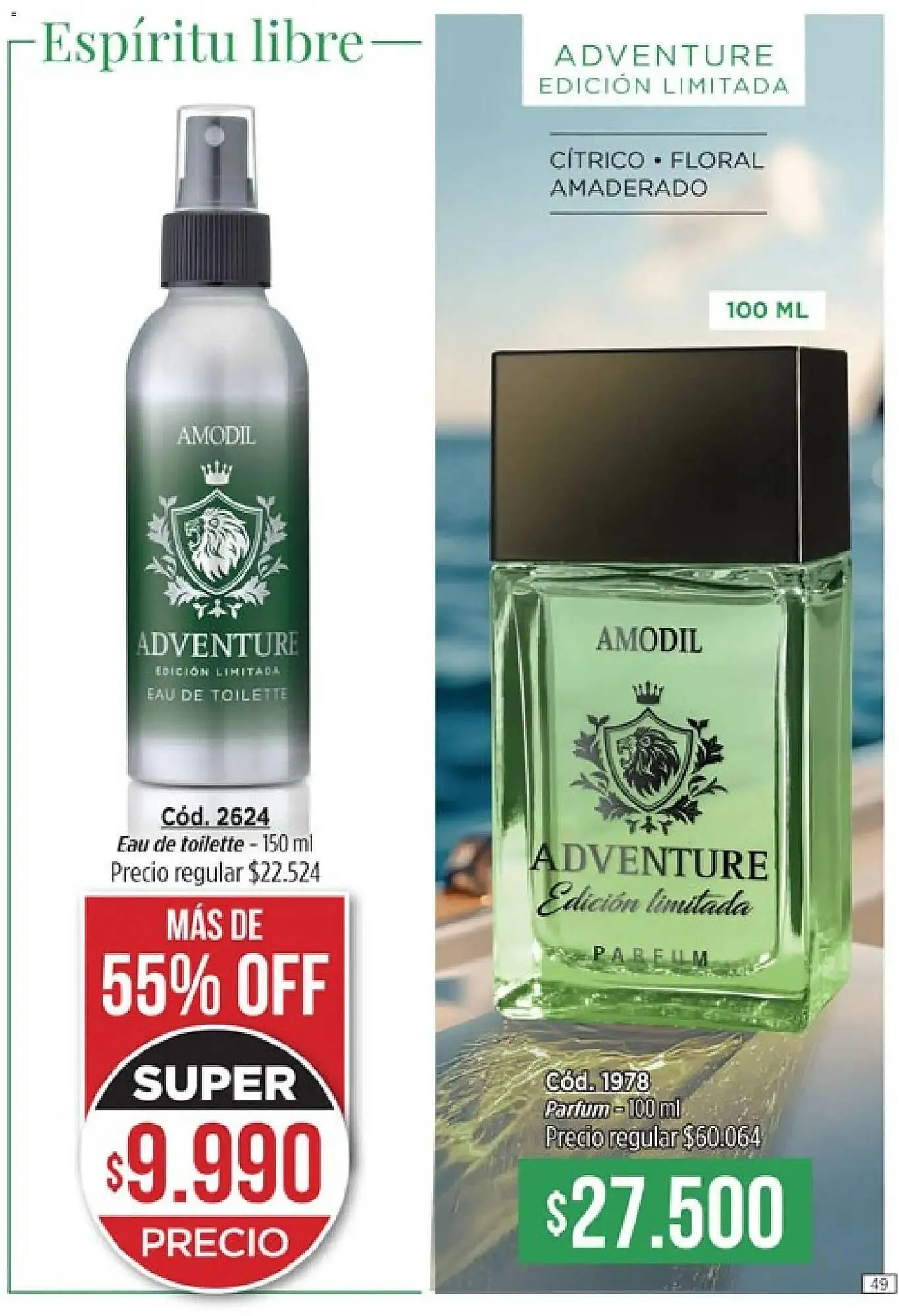 Ofertas de Catálogo Amodil 1 de enero al 1 de febrero 2026 - Página 49 del catálogo