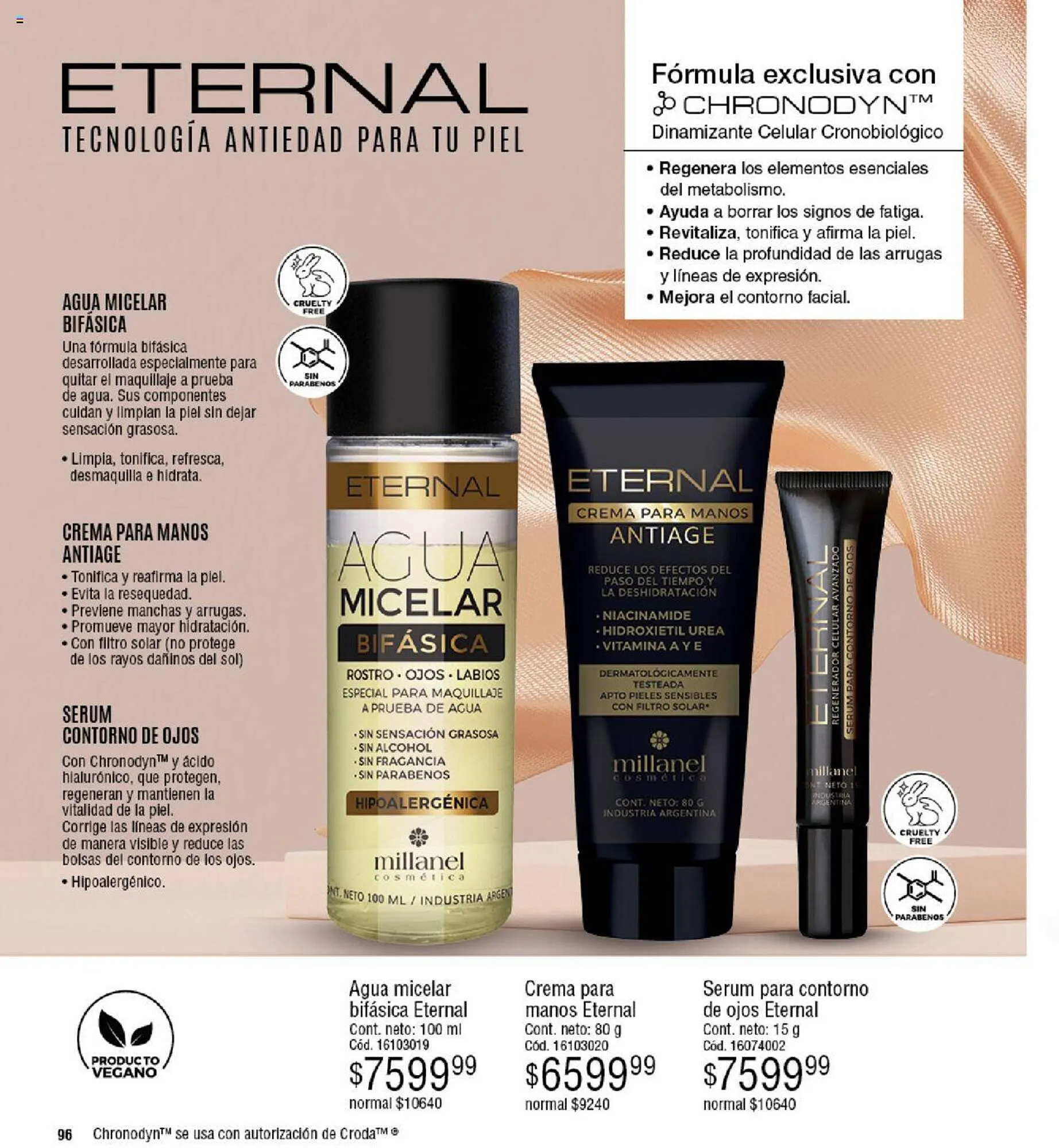 Ofertas de Catálogo Millanel Cosmética 11 de marzo al 7 de abril 2024 - Página 96 del catálogo