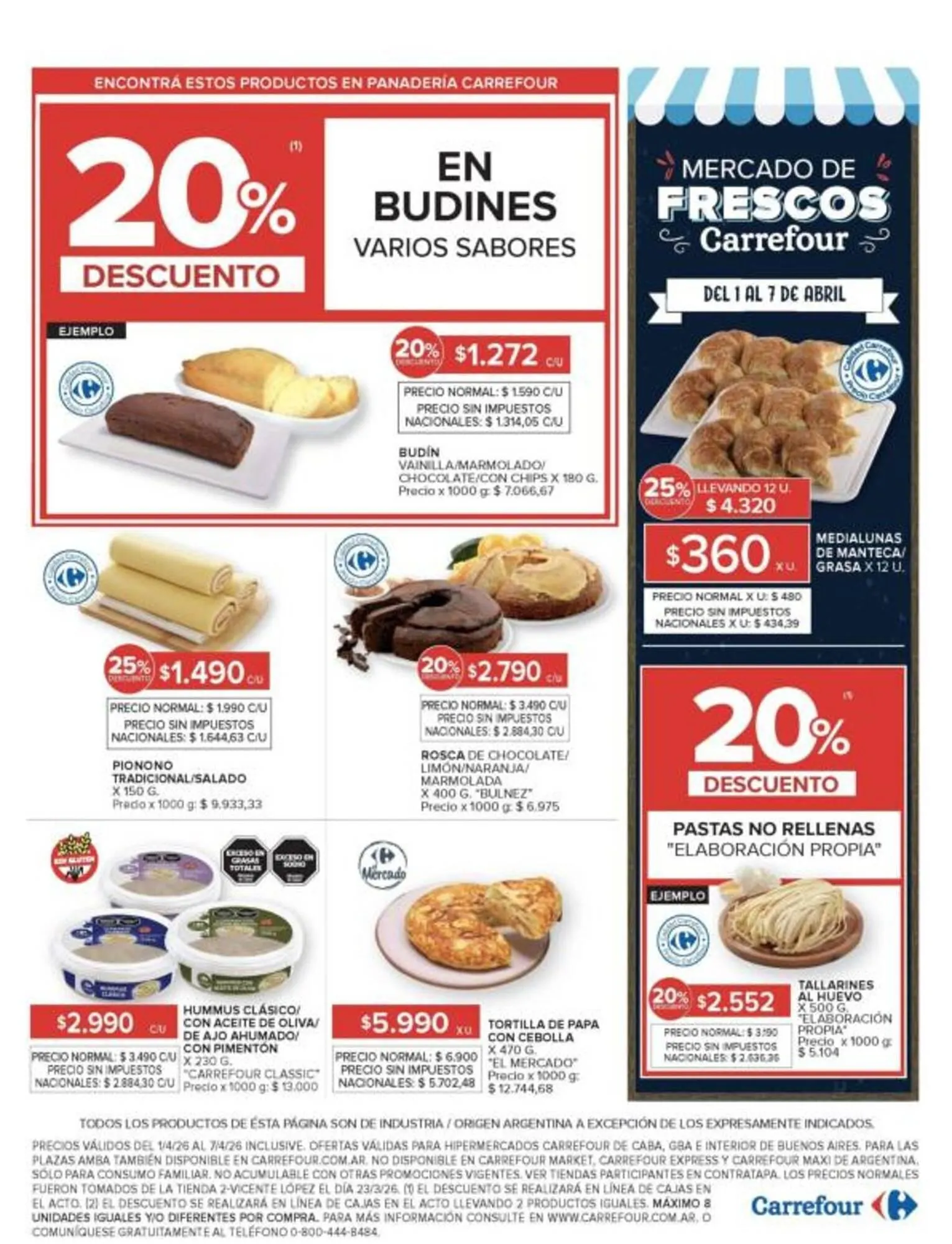 Ofertas de Catálogo Carrefour 1 de abril al 7 de abril 2026 - Página 19 del catálogo