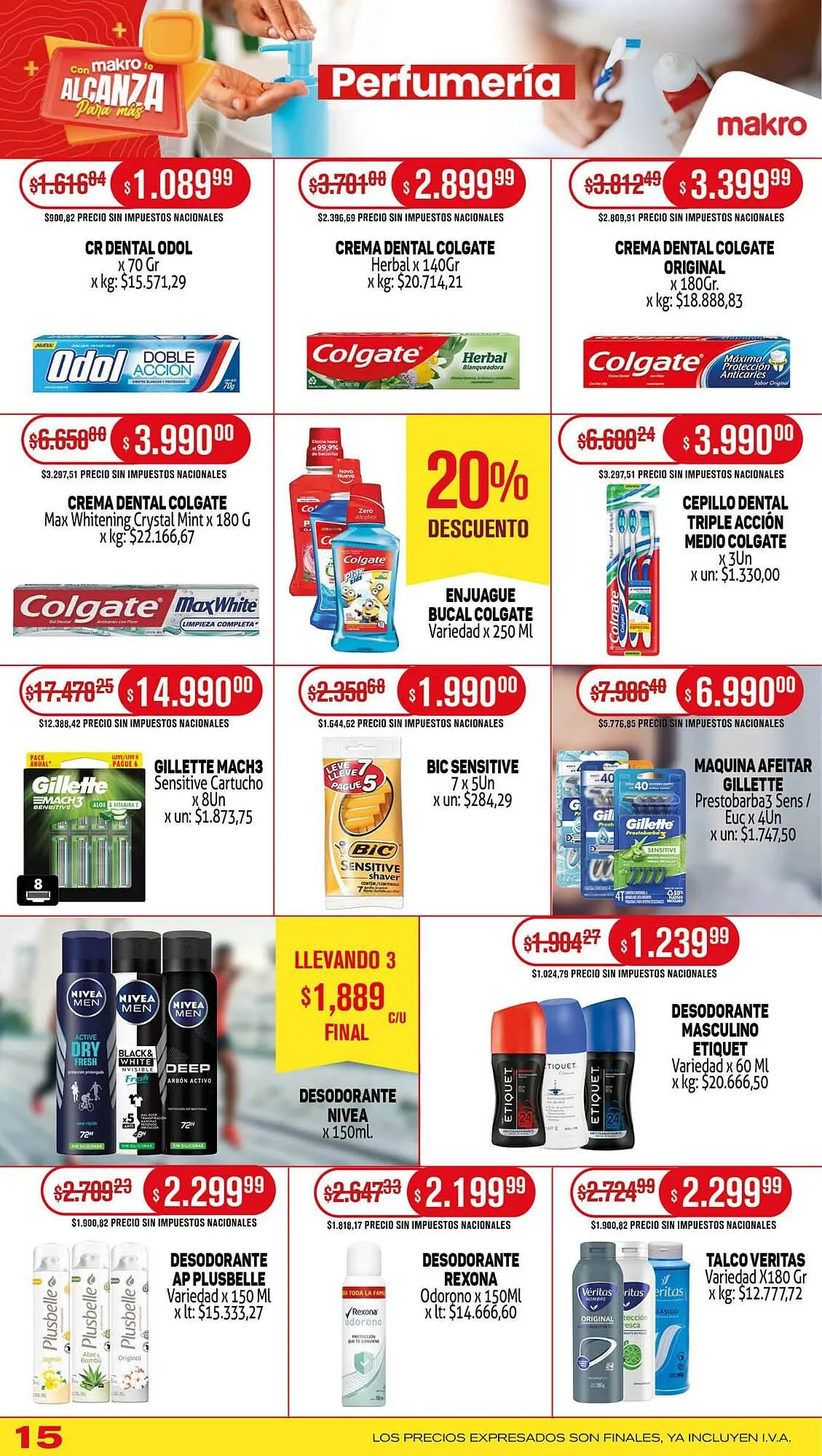 Ofertas de Catálogo Makro 24 de julio al 30 de julio 2025 - Página 15 del catálogo