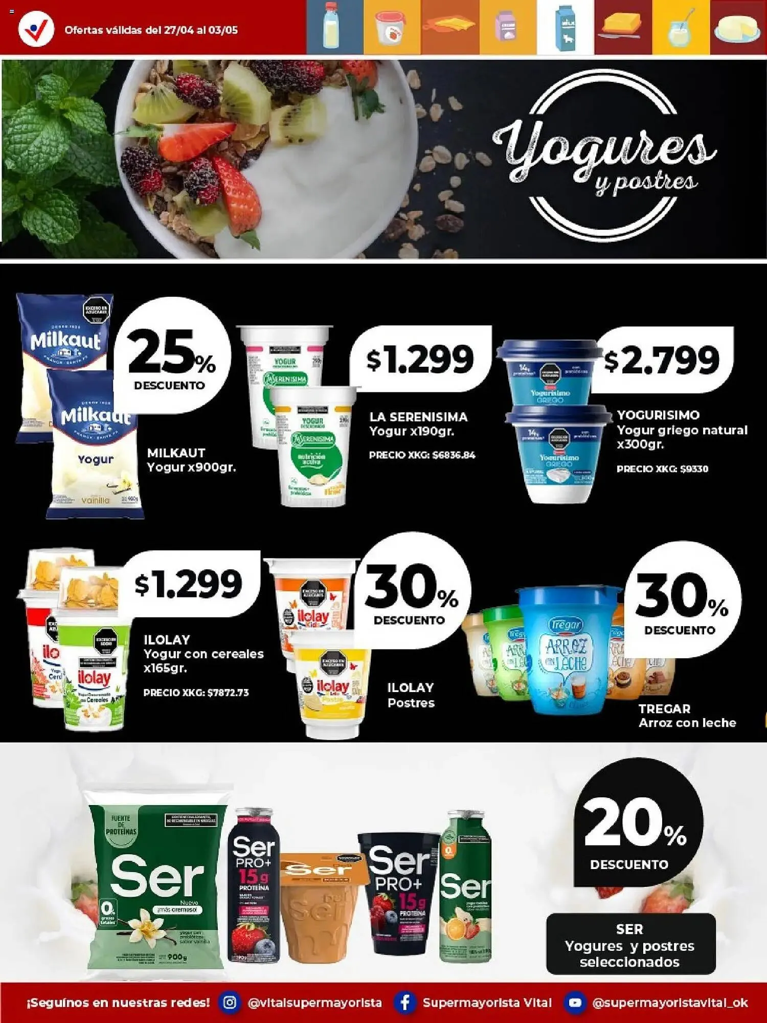 Ofertas de Catálogo Supermayorista Vital 27 de abril al 3 de mayo 2026 - Página 5 del catálogo